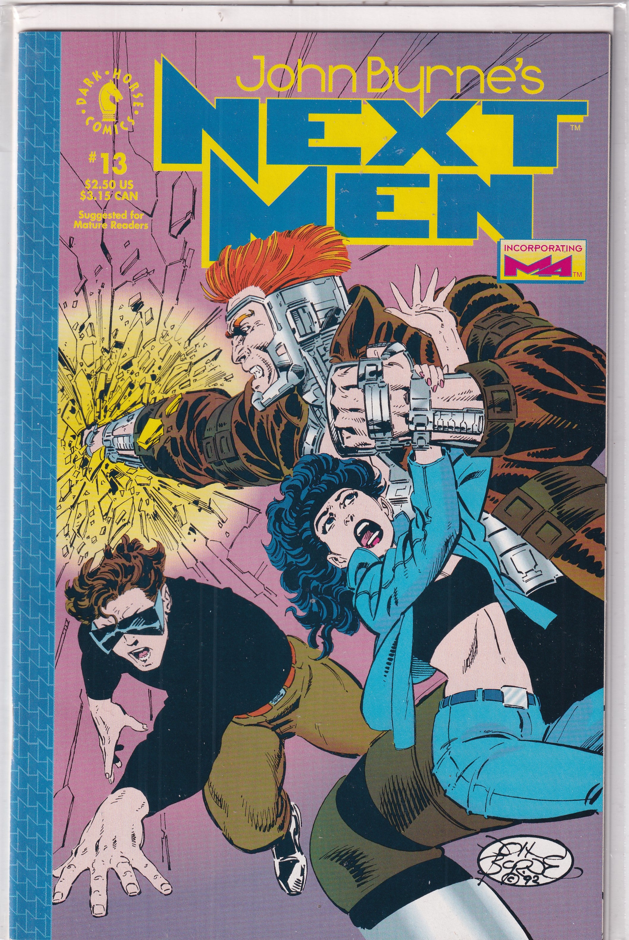 JOHN BYNE'S NEXT MEN #13 - Slab City Comics