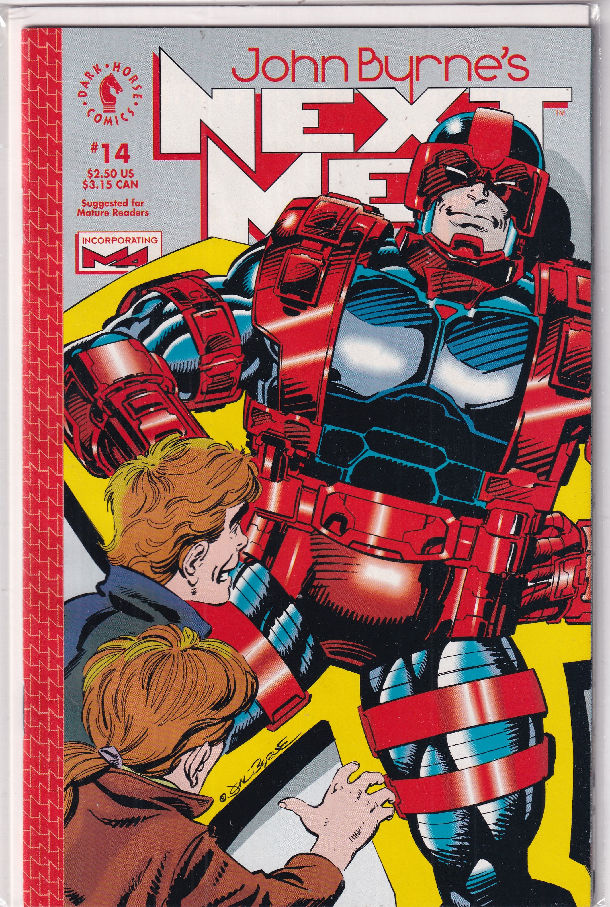 JOHN BYNE'S NEXT MEN #14 - Slab City Comics