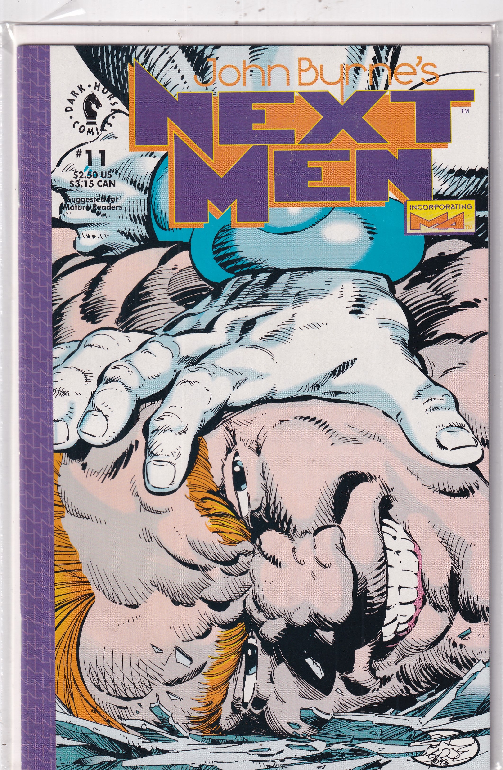 JOHN BYNE'S NEXT MEN #11 - Slab City Comics