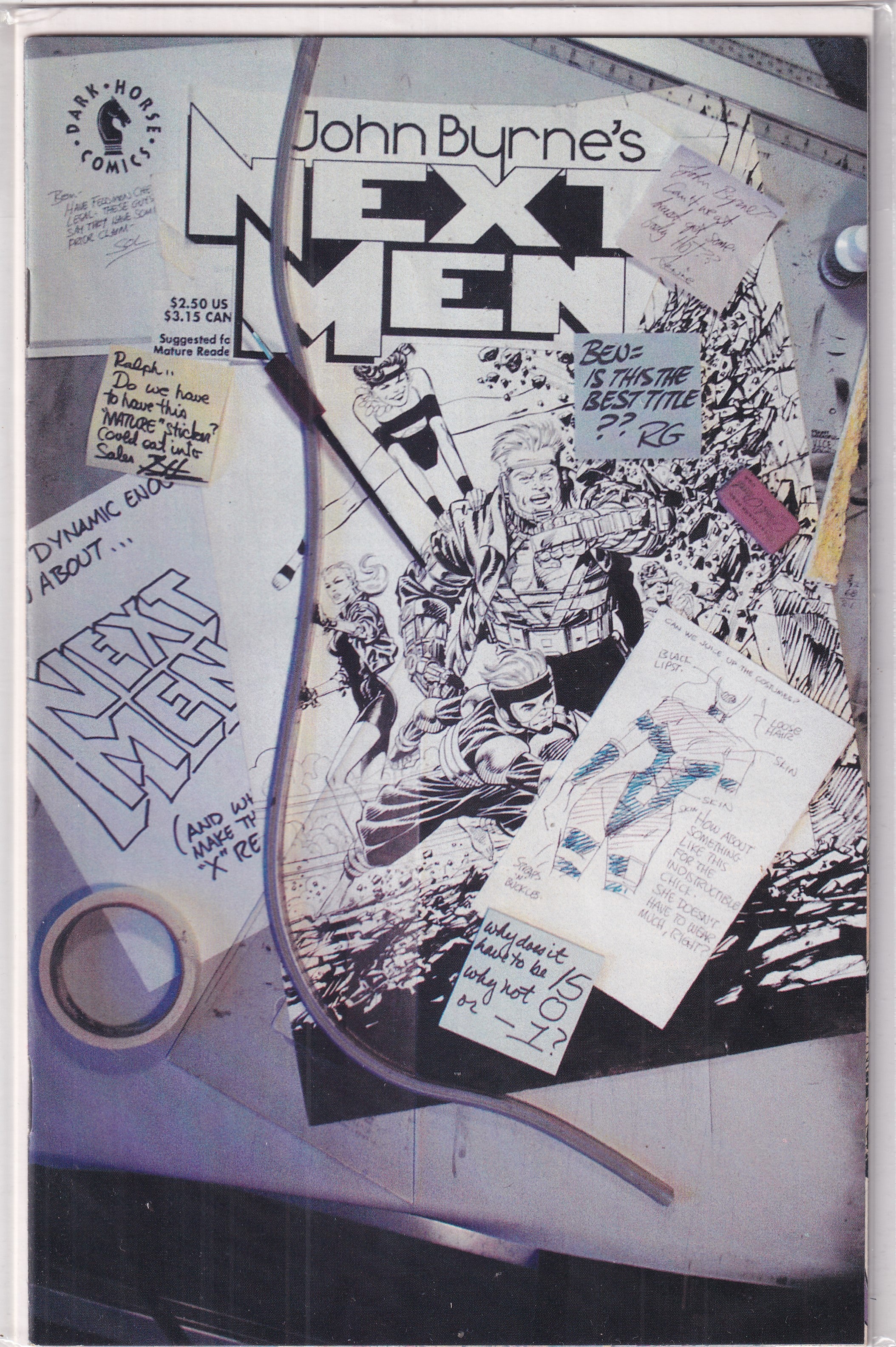 JOHN BYNE'S NEXT MEN #15 - Slab City Comics