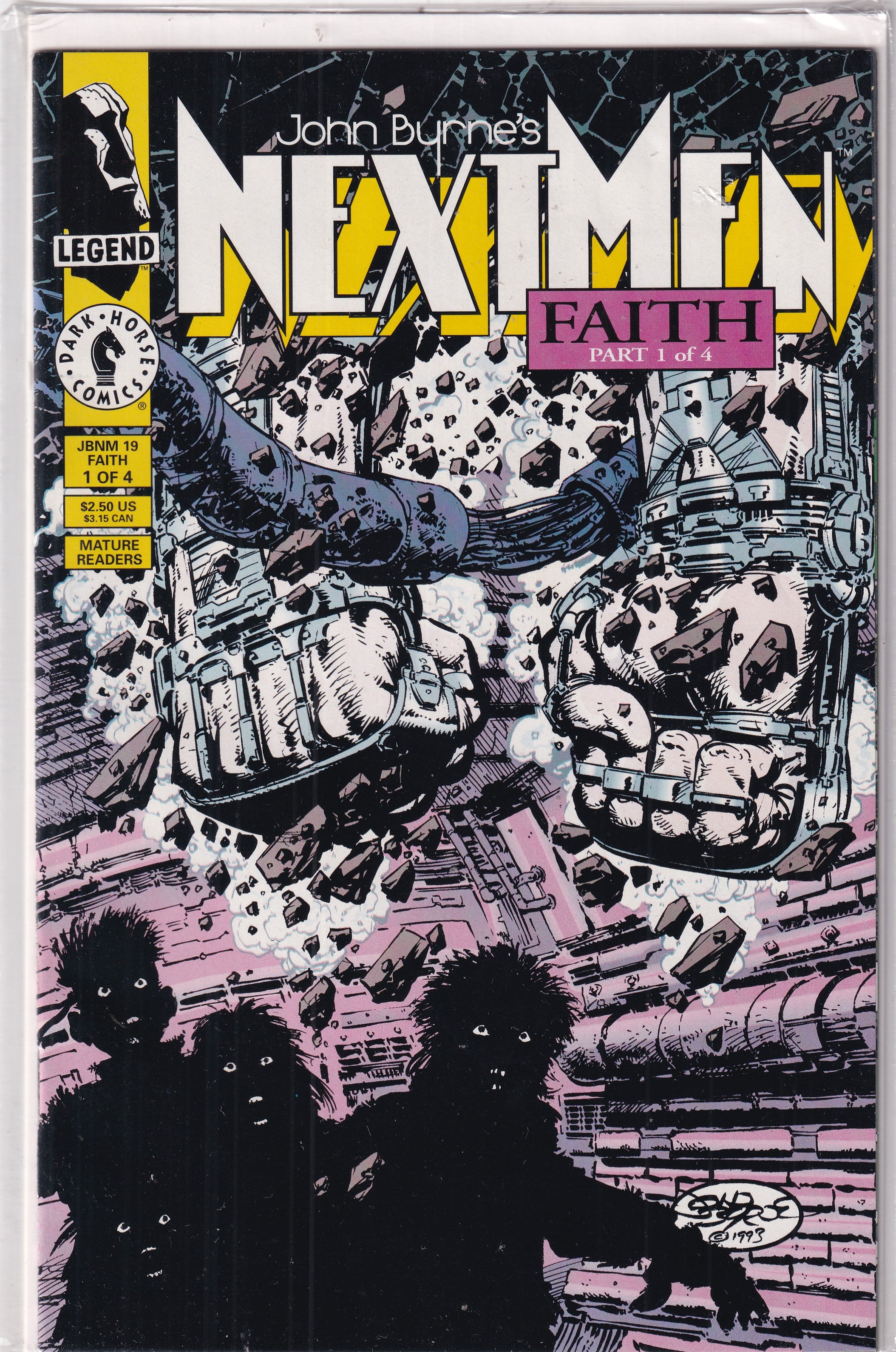 JOHN BYNE'S NEXT MEN #1 - Slab City Comics
