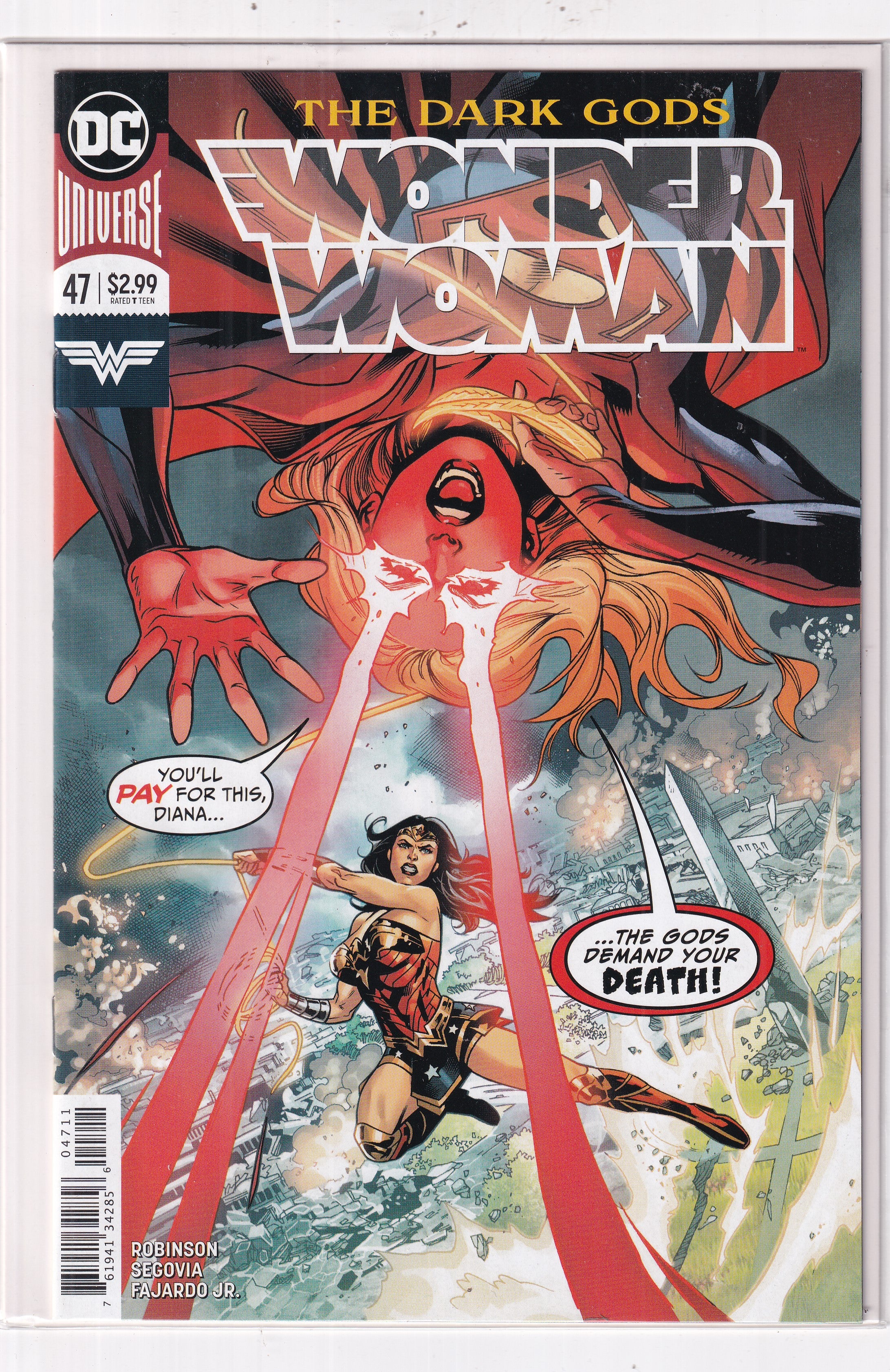 DARK GODS WONDER WOMAN 1 #46 - Slab City Comics