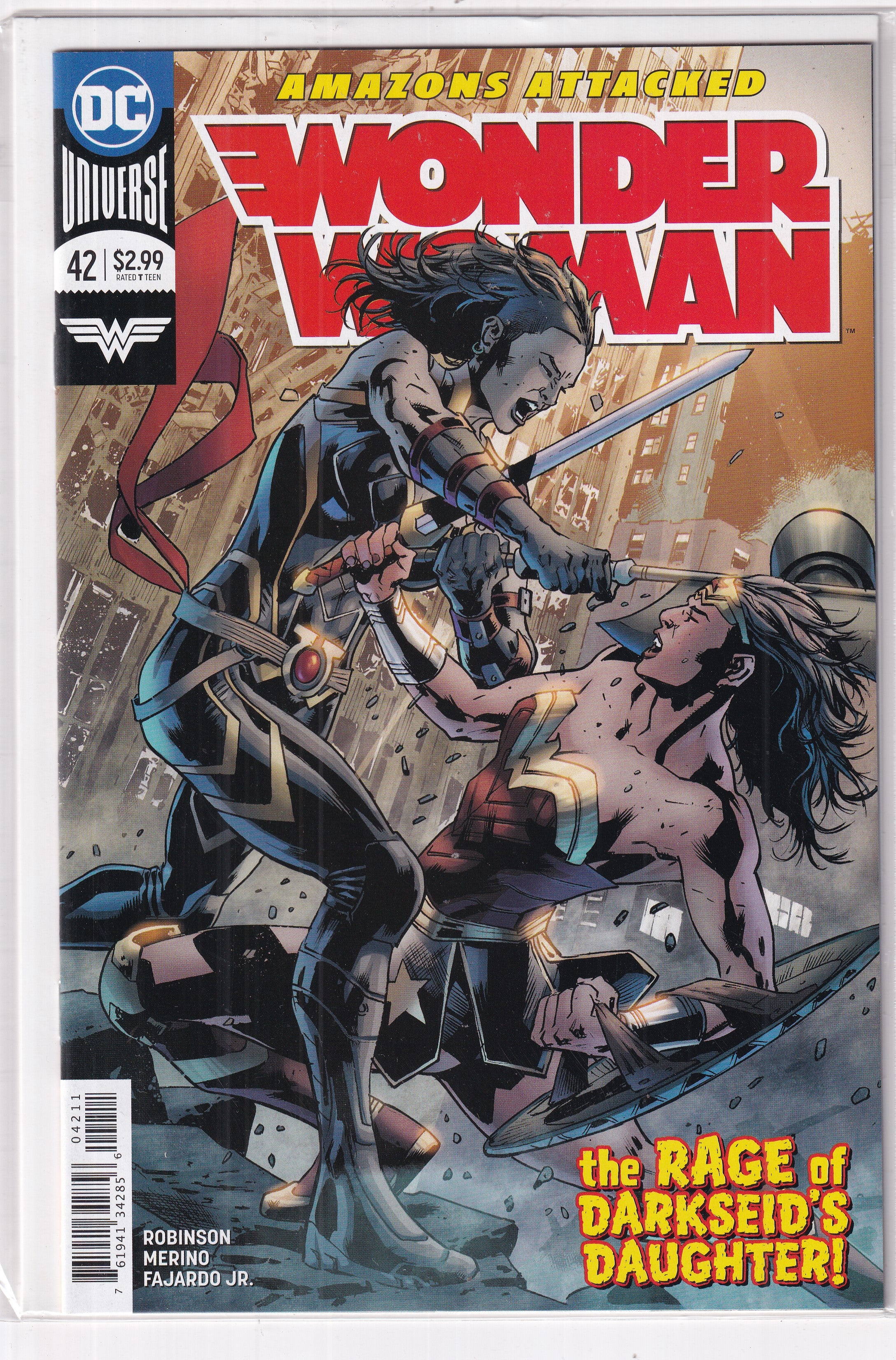 AMAZONS ATTACKED WONDER WOMAN ALONE #42 - Slab City Comics