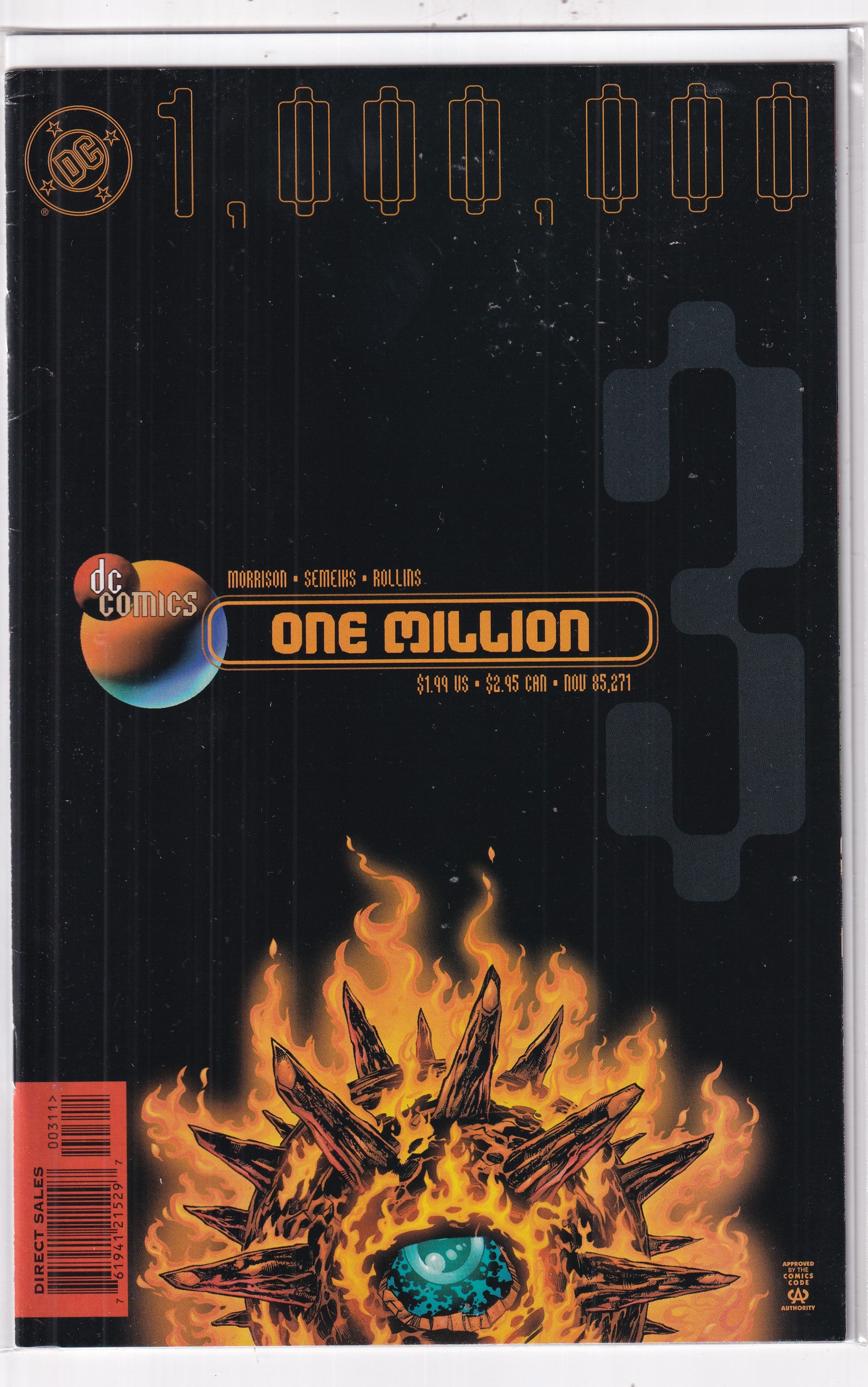 ONE MILLION #3 - Slab City Comics