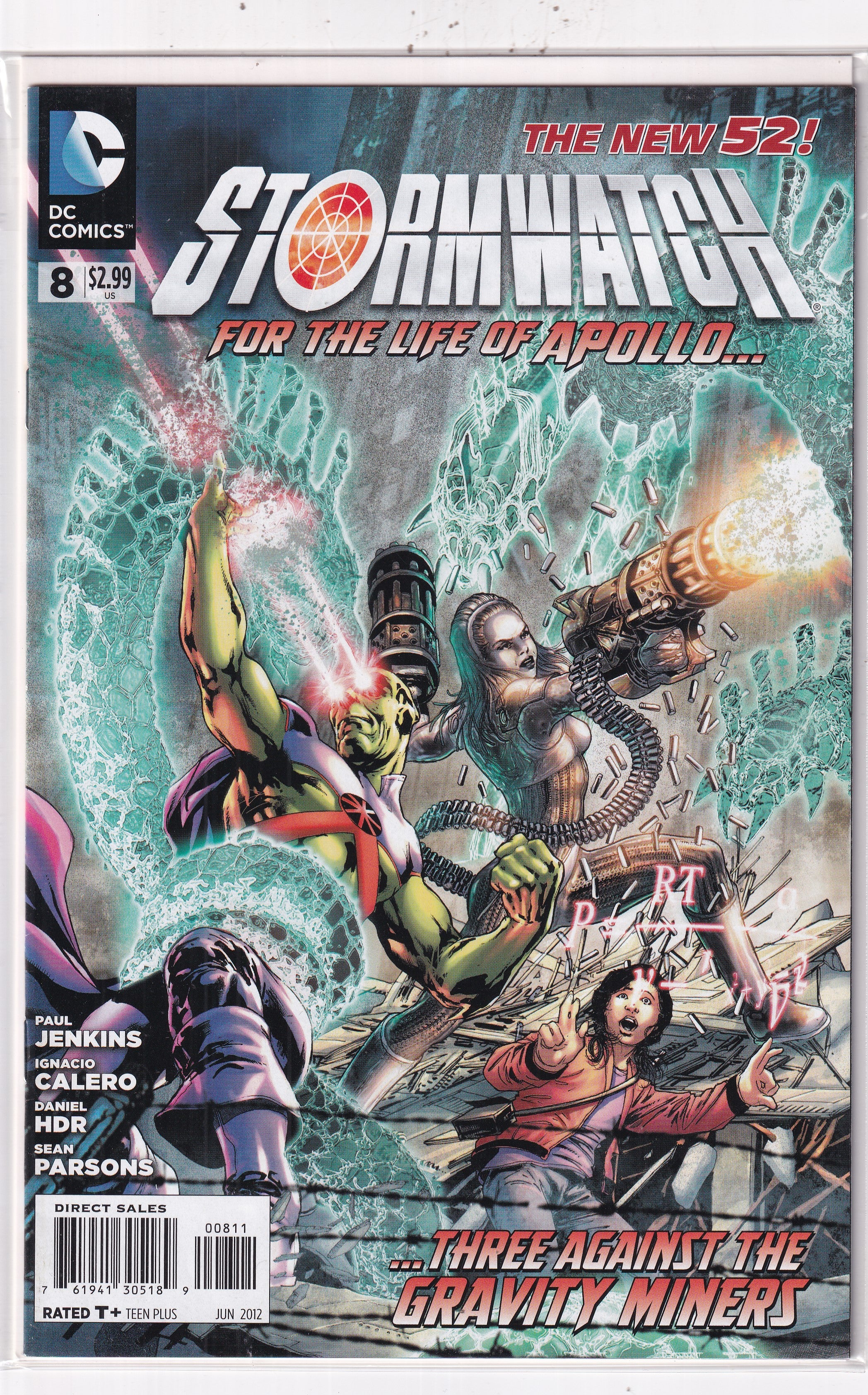 STORMWATCH #8 - Slab City Comics