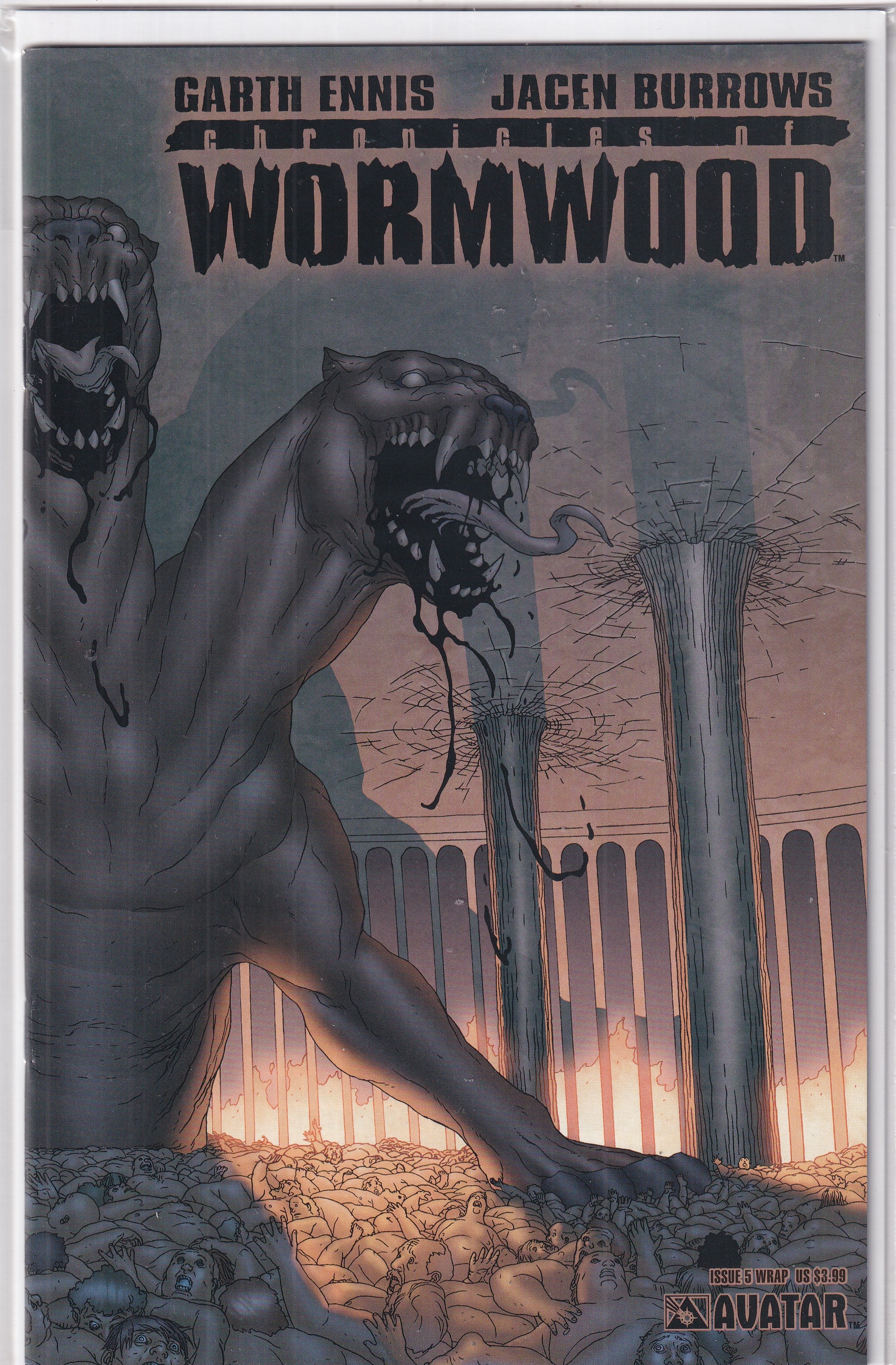 CHRONICLES OF WORMWOOD #5 WRAP - Slab City Comics