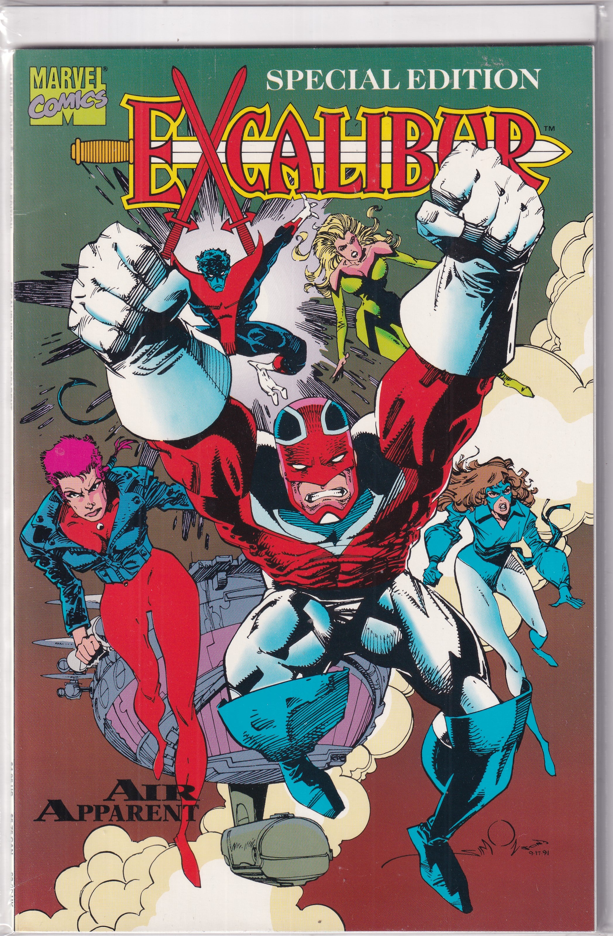 EXCALIBUR SPECIAL EDITION AIR APPARENT - Slab City Comics