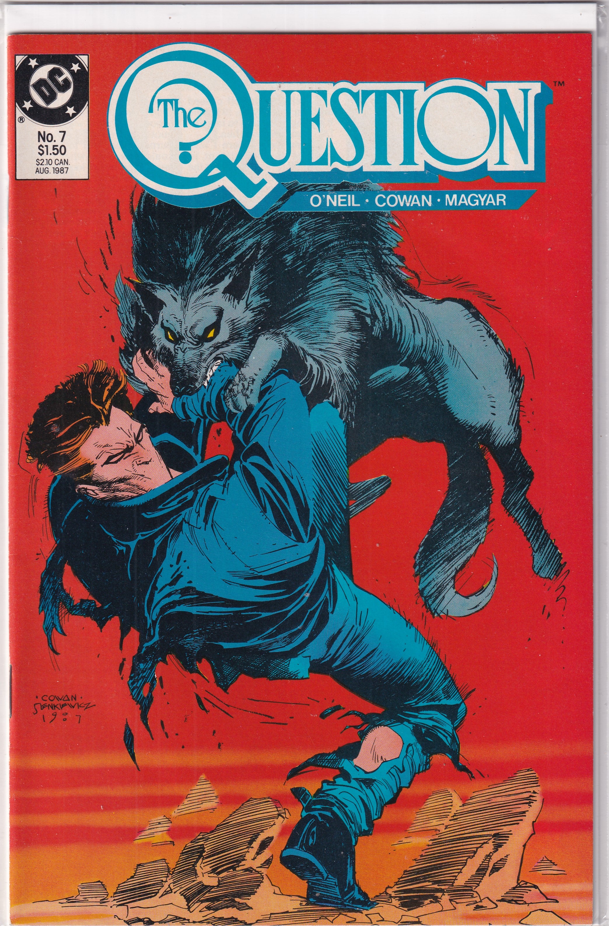 QUESTION #7 - Slab City Comics