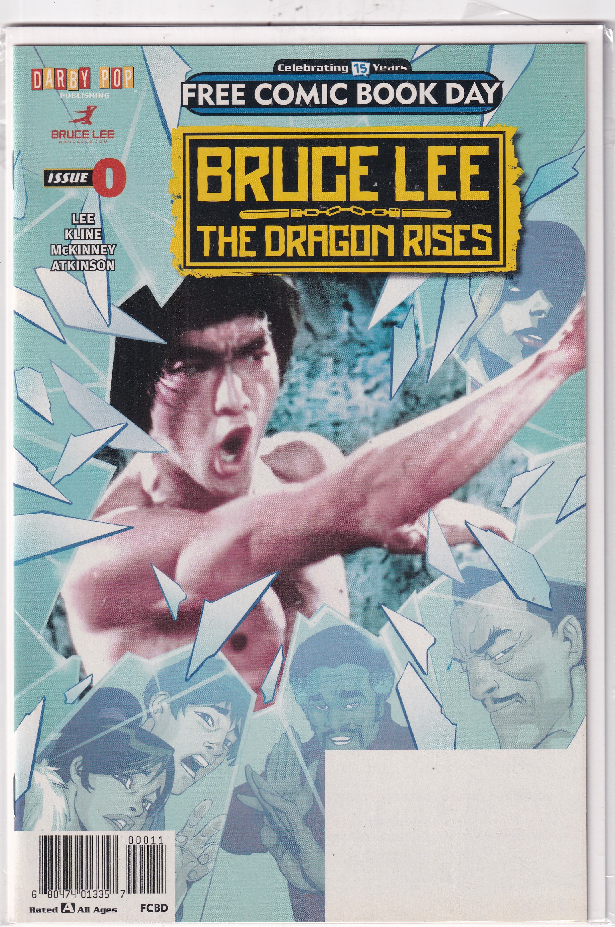 BRUCE LEE THE DRAGON RISES #0 - Slab City Comics