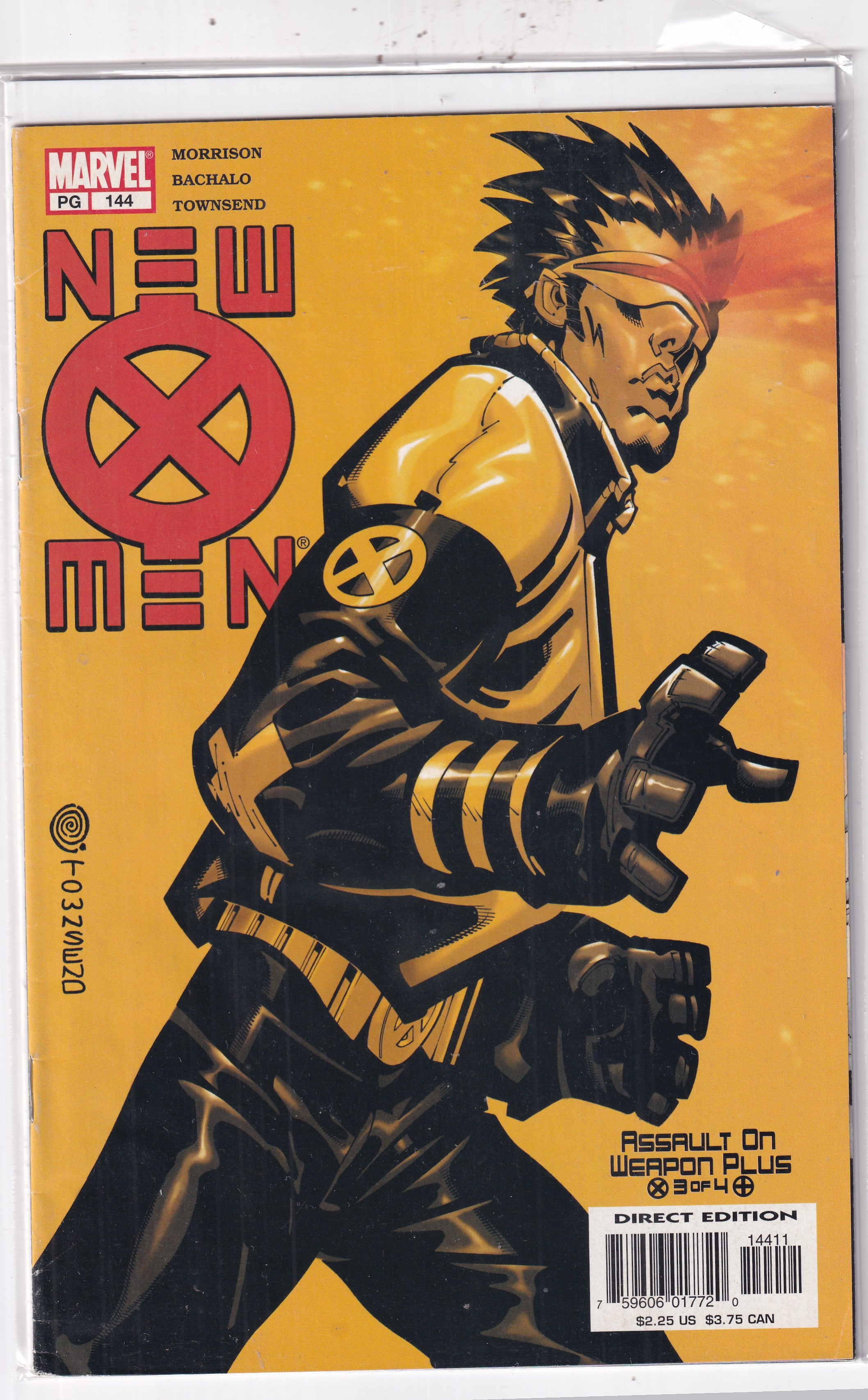 NEW X-MEN #144 - Slab City Comics