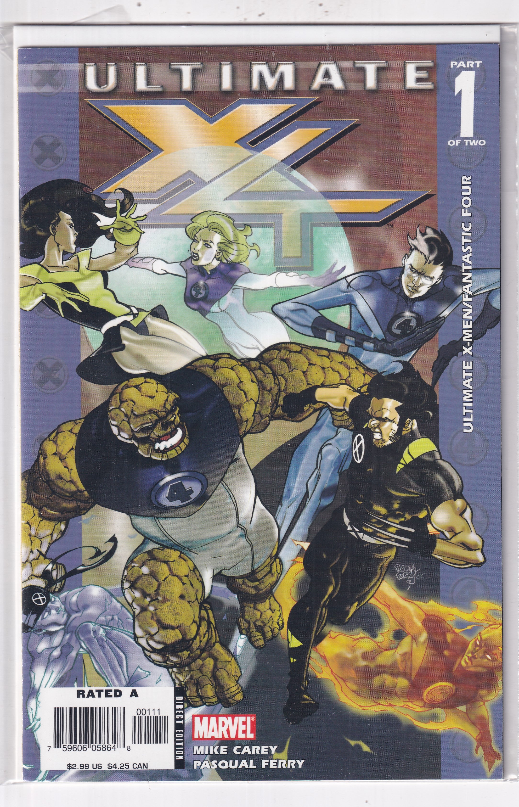 ULTIMATE X-MEN/FANTASTIC FOUR #1 - Slab City Comics