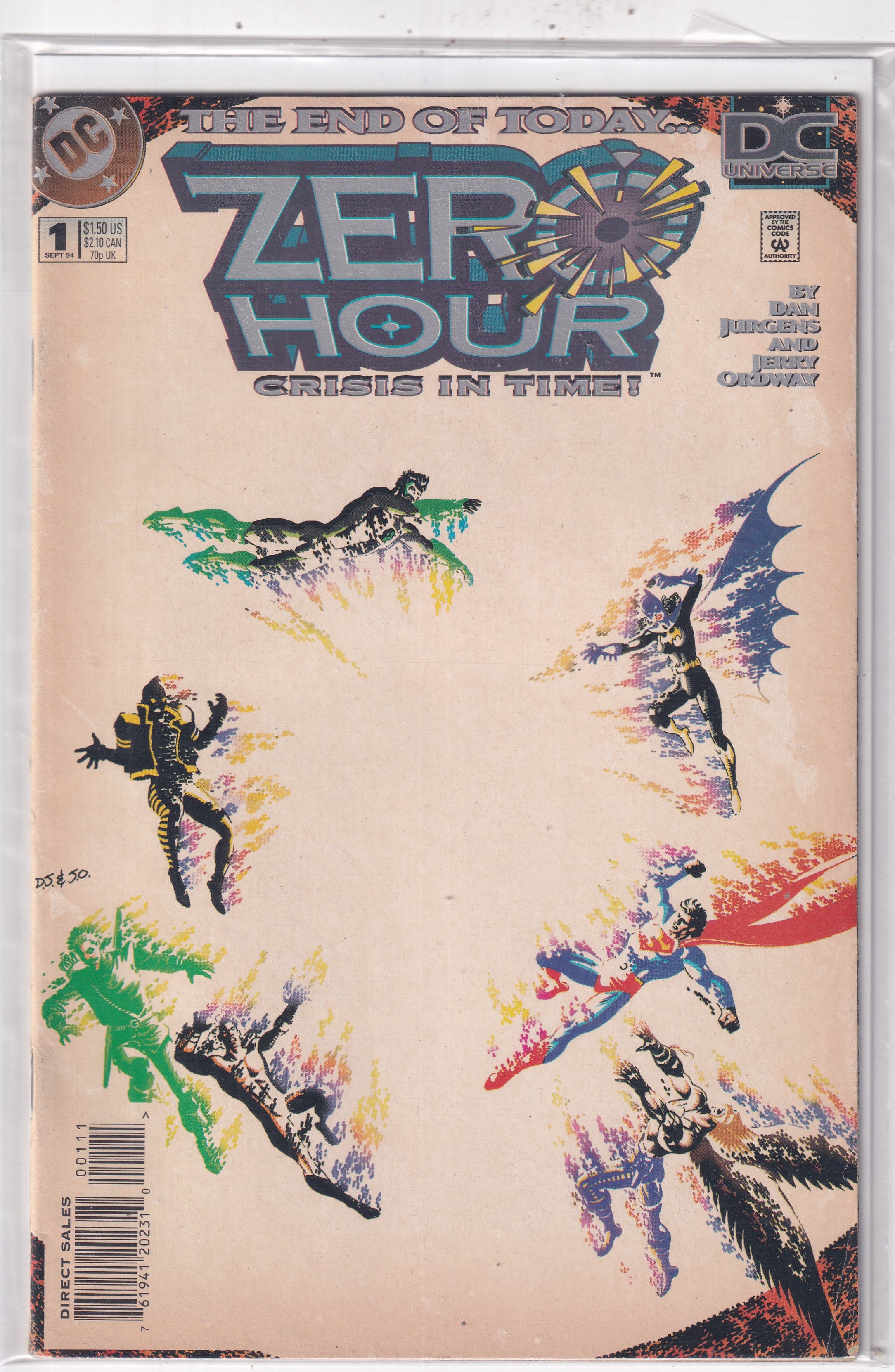 ZERO HOUR CRISIS IN TIME #1 - Slab City Comics