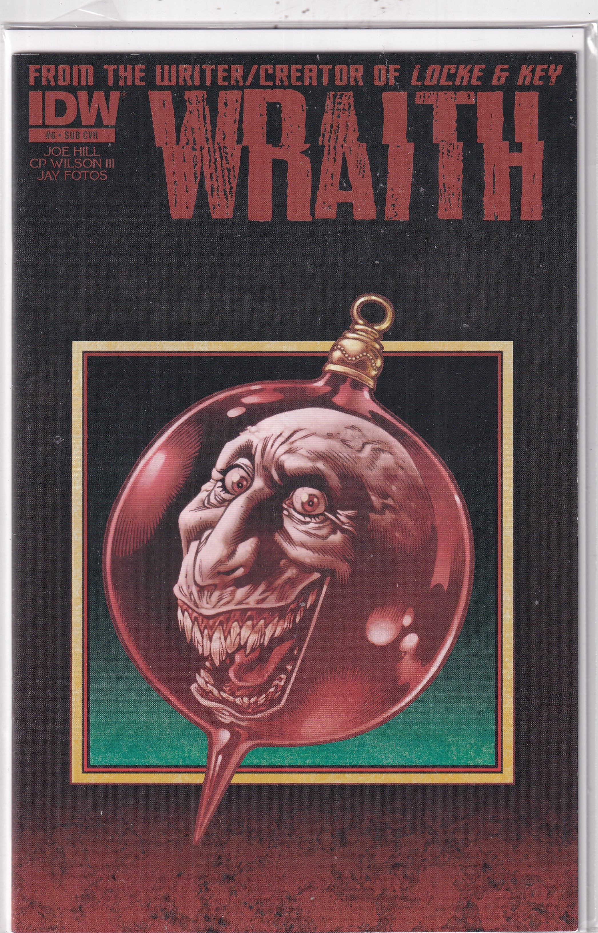 WRAITH #6 VARIANT - Slab City Comics