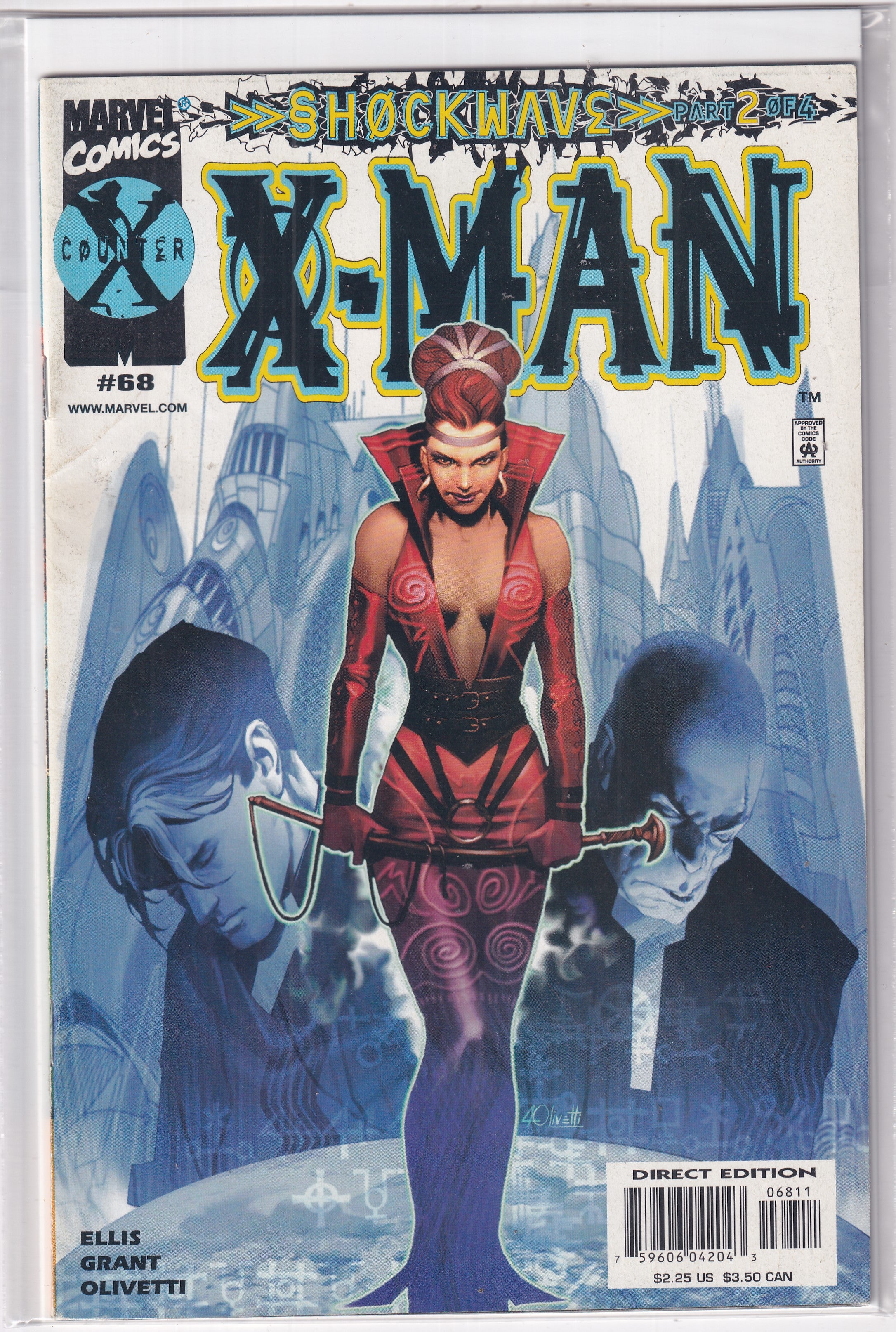 SHOCKWAVE X-MAN #68 - Slab City Comics