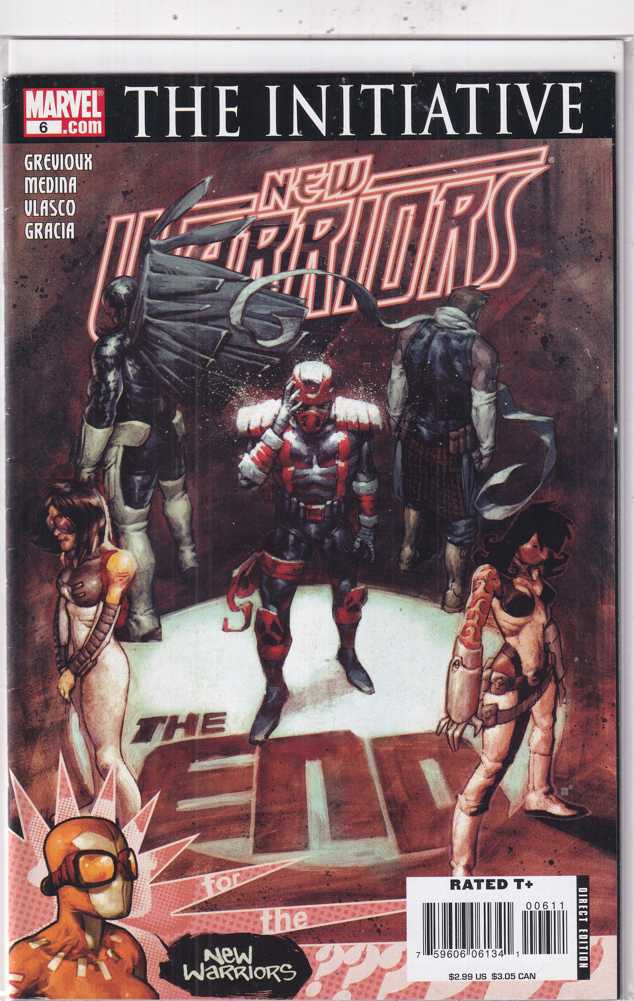 INITIATIVE NEW WARRIORS #6 - Slab City Comics