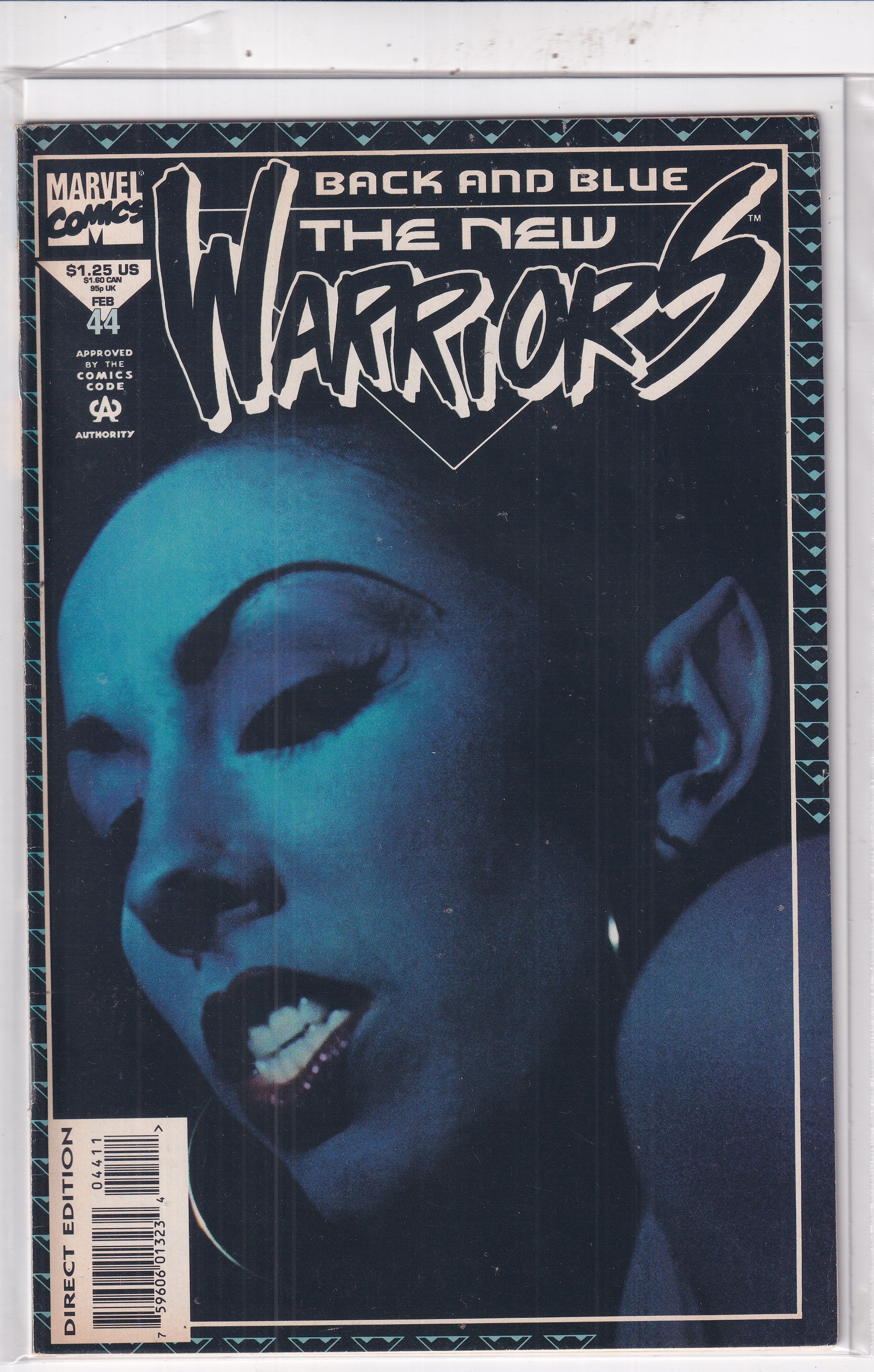 BACK AND BLUE THE NEW WARRIORS #44 - Slab City Comics