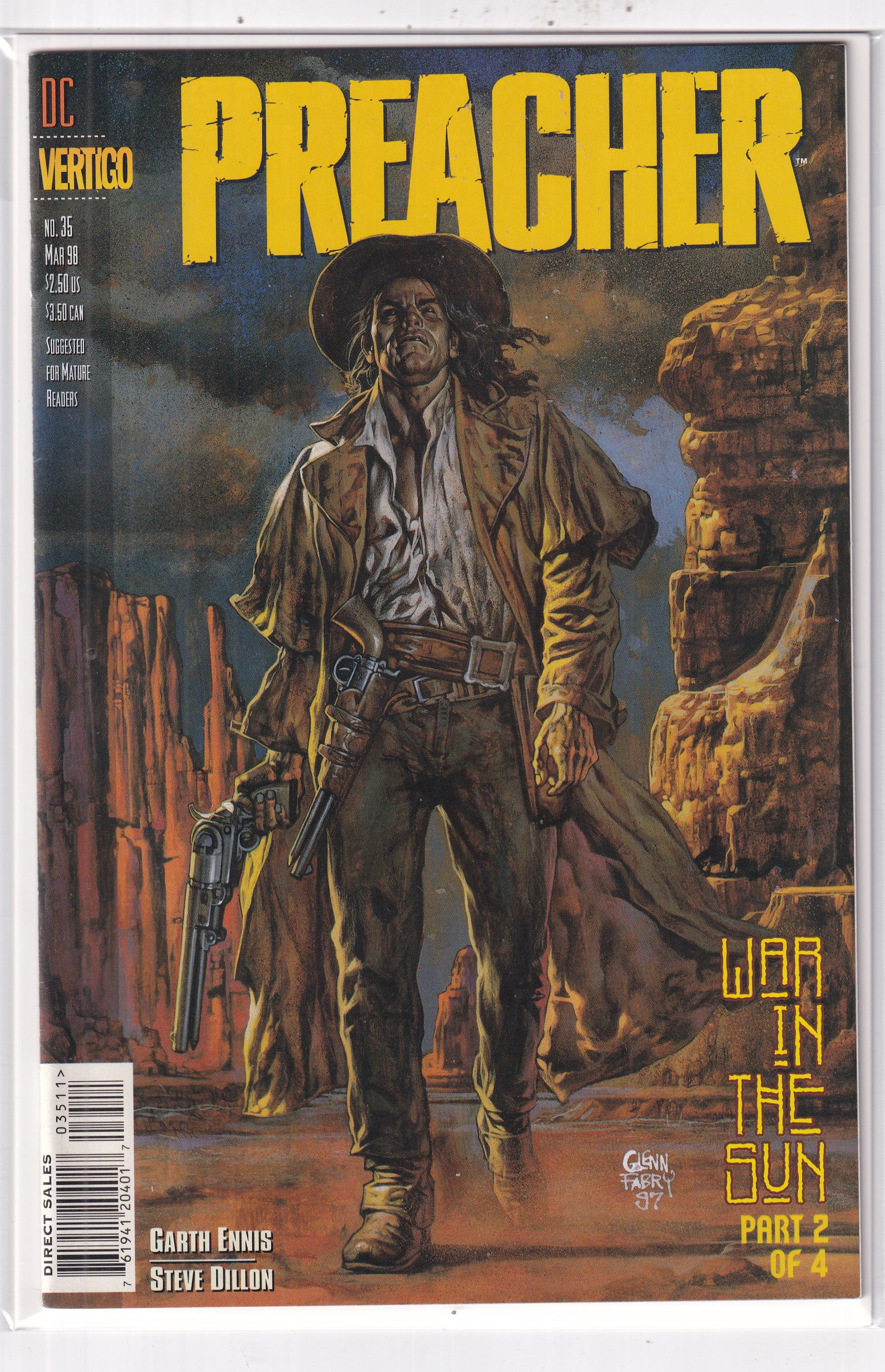 PREACHER #35 - Slab City Comics