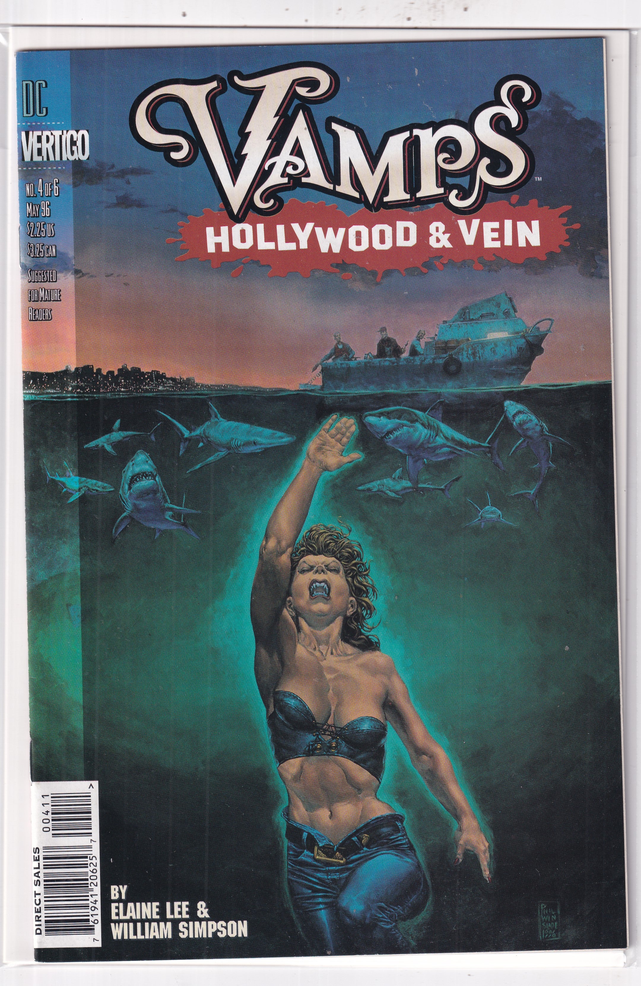 VAMPS HOLLYWOOD & VEIN #4 - Slab City Comics