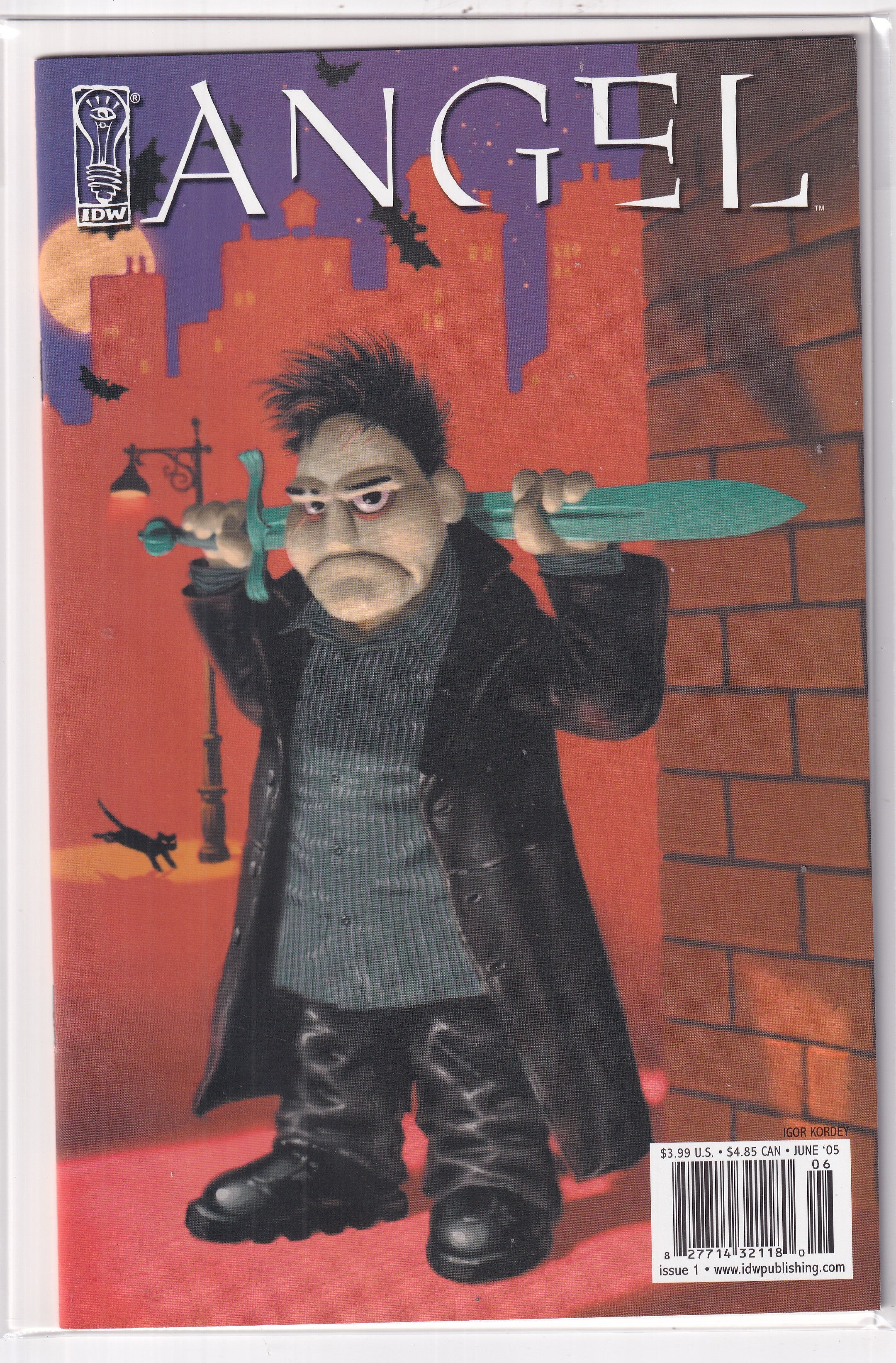 ANGEL THE CURSE #1 - Slab City Comics