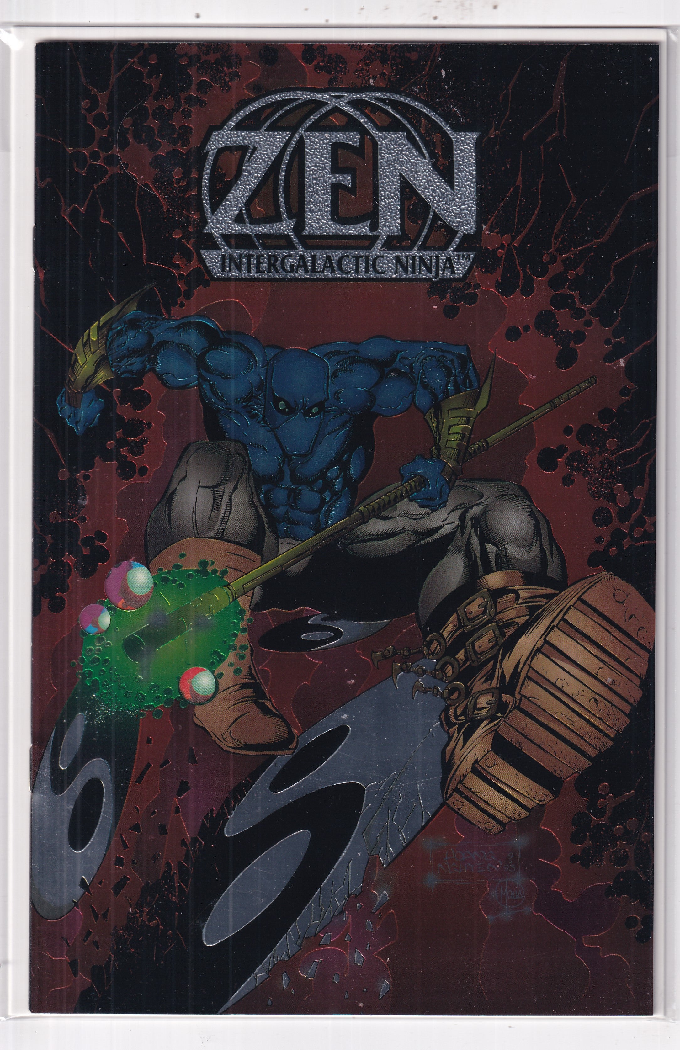 ZEN INTERGALACTIC NINJA FOIL #1 - Slab City Comics