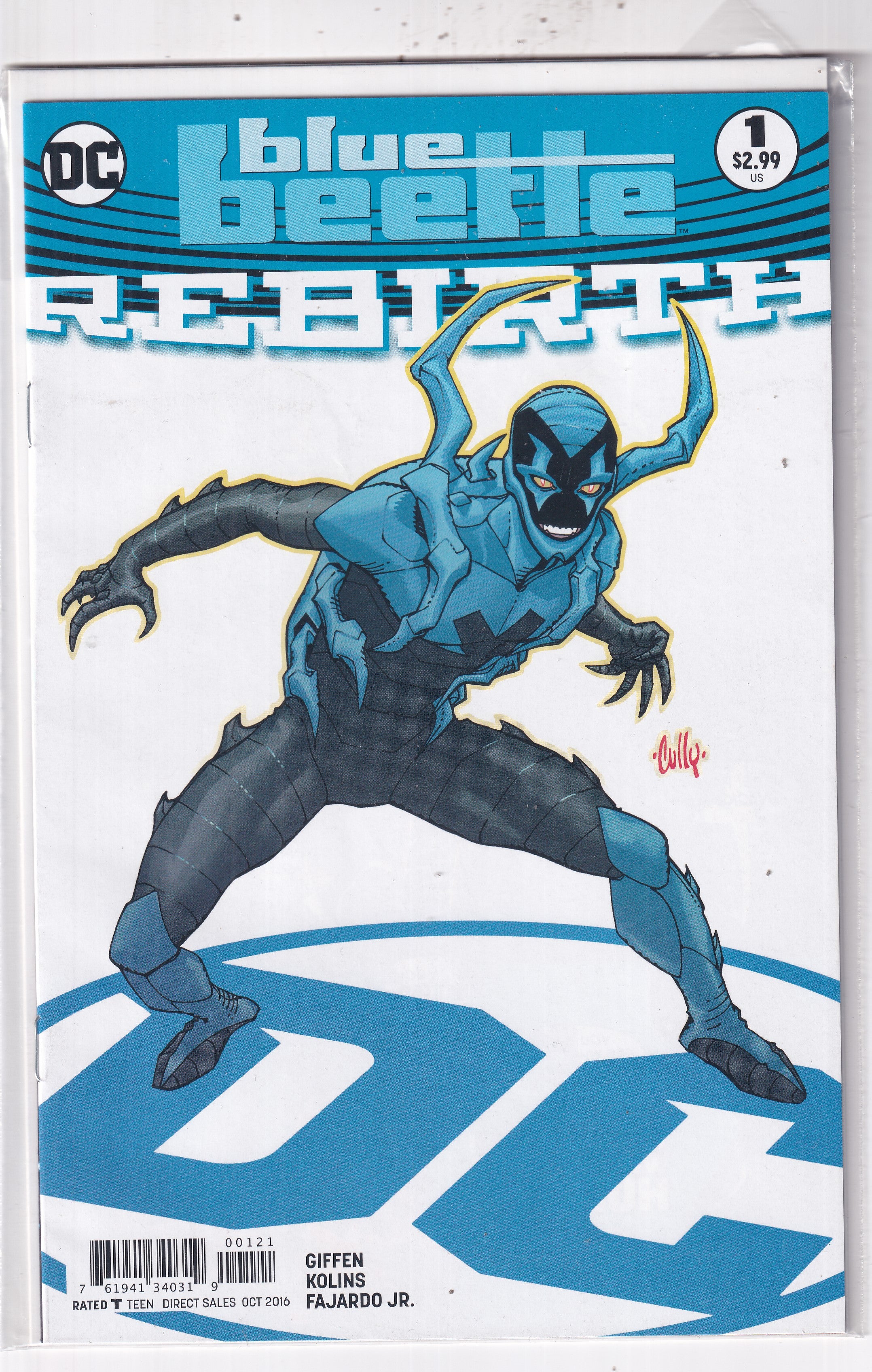 BLUE BEETLE REBIRTH #1 - Slab City Comics