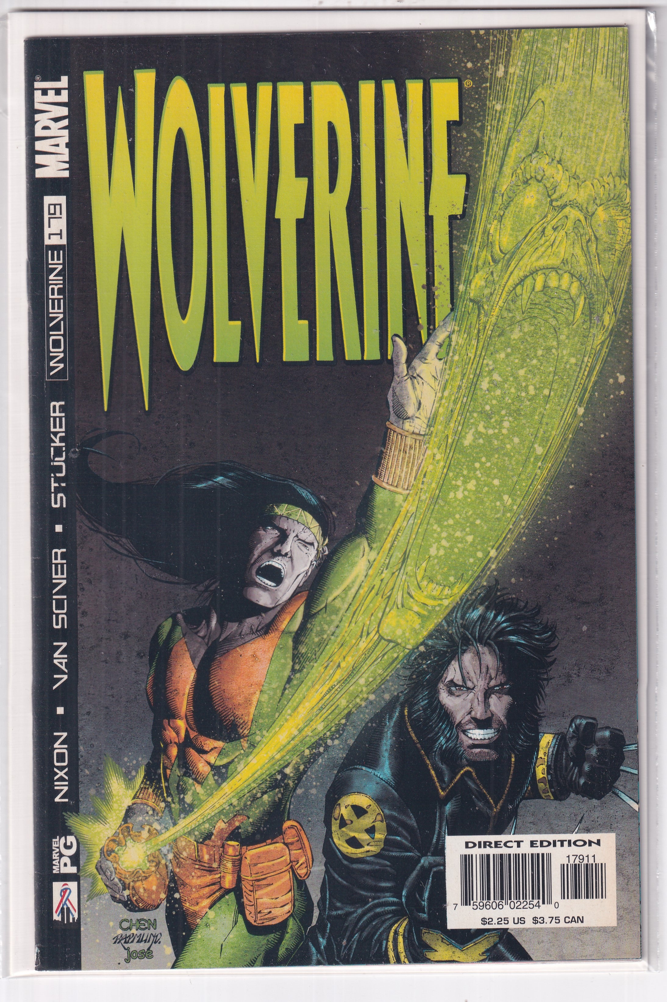 WOLVERINE #179 - Slab City Comics