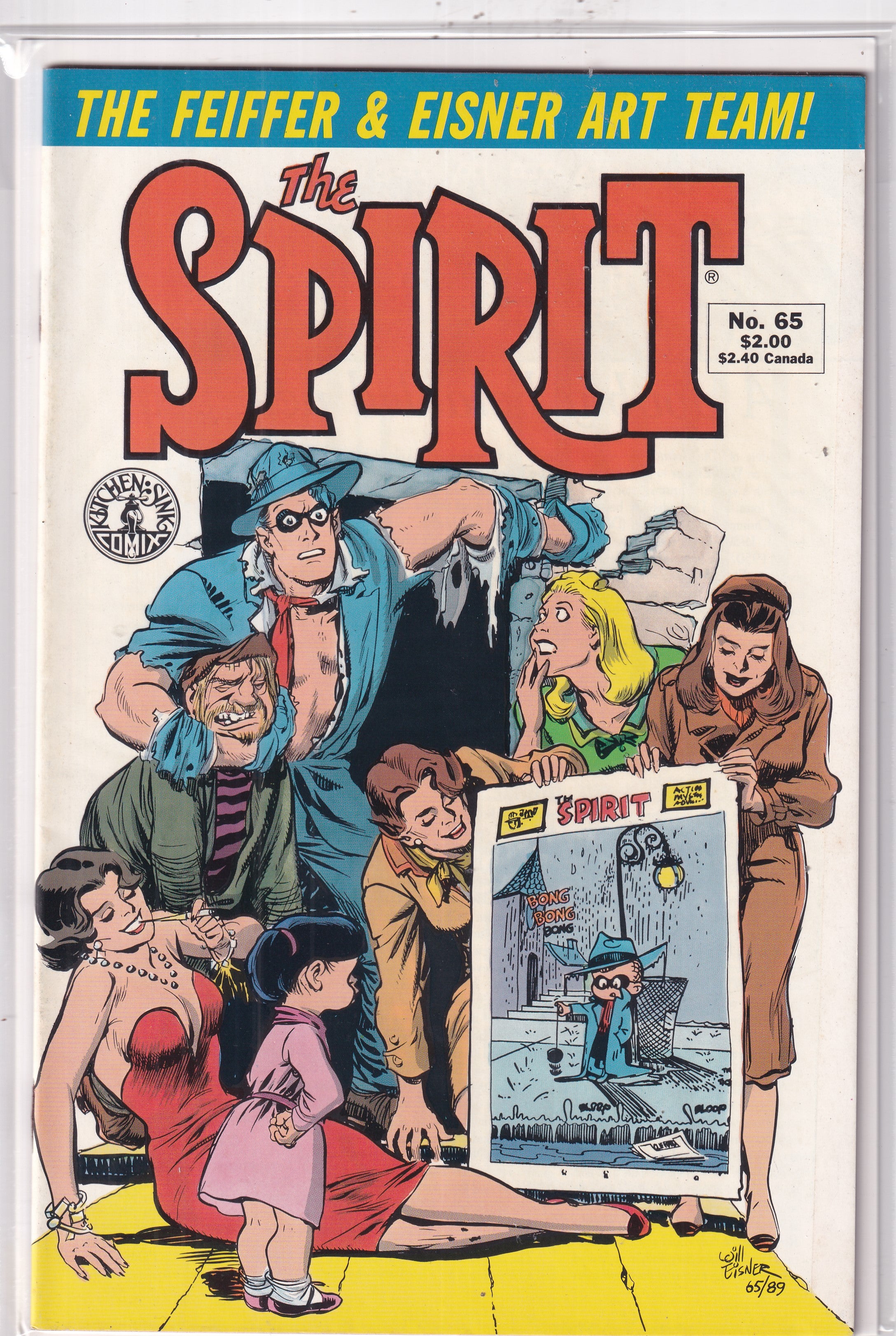 SPIRIT #65 - Slab City Comics