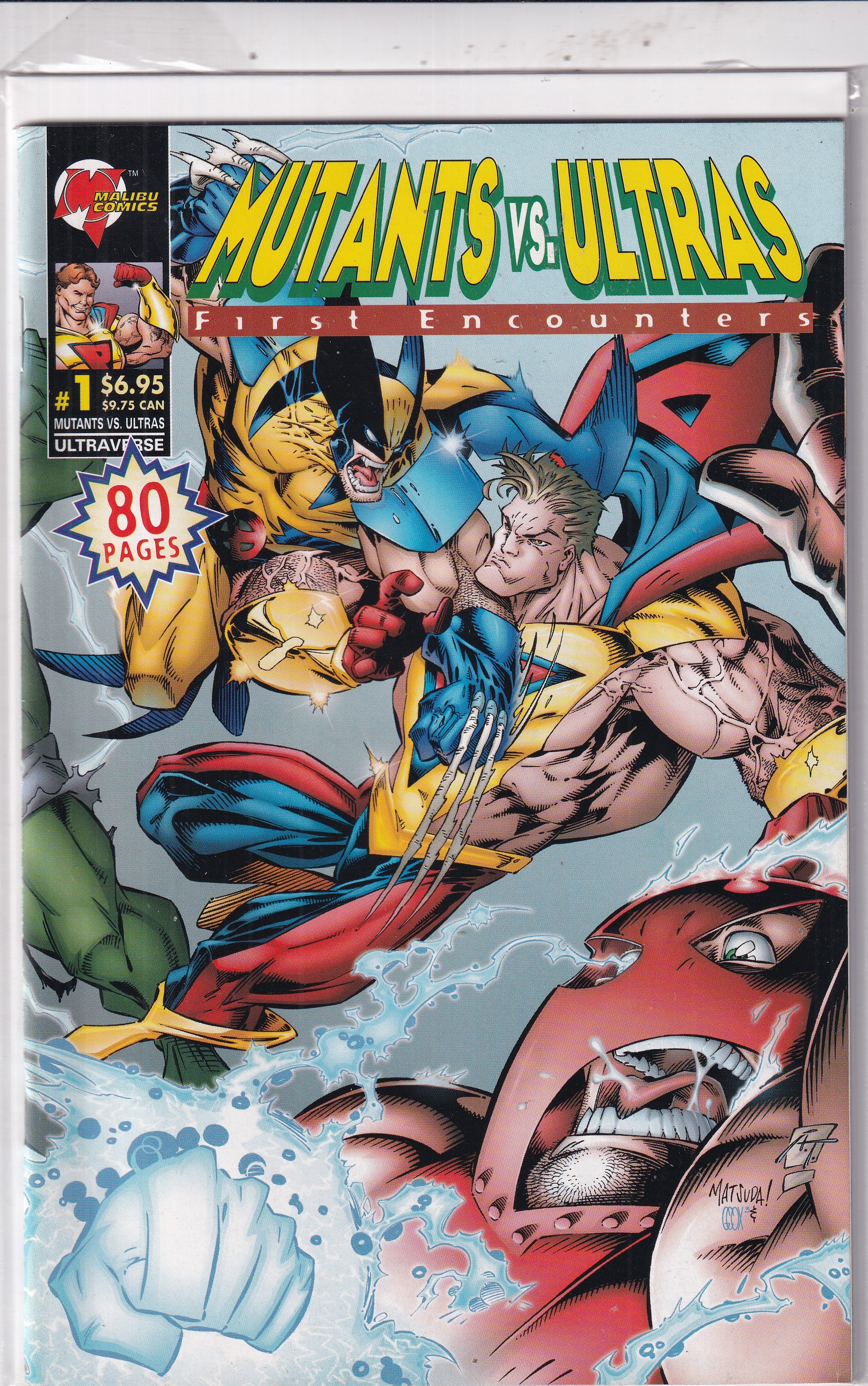 MUTANTS VS. ULTRAS #1 - Slab City Comics