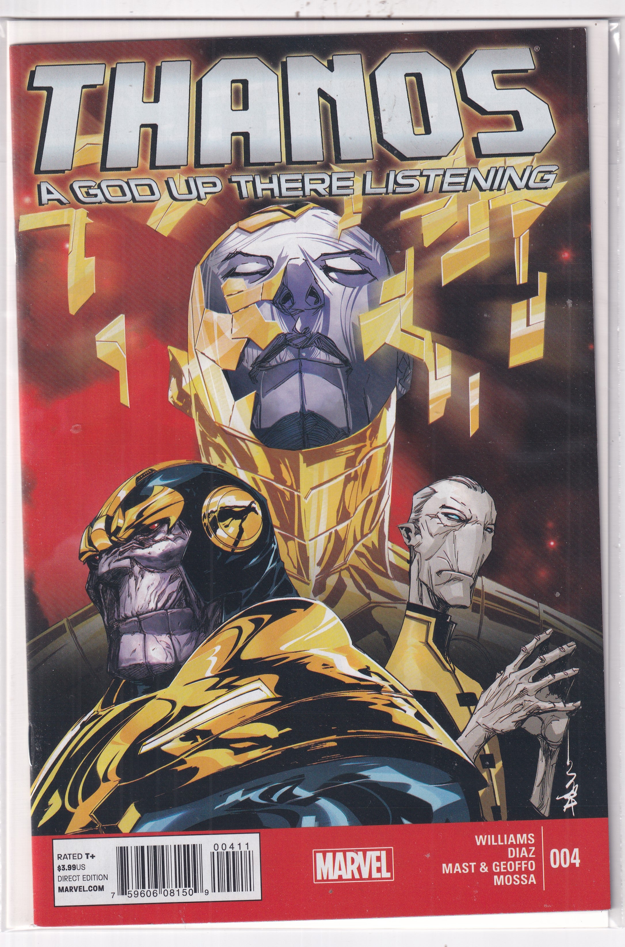 THANOS A GOD UP THERE LISTENING #4 - Slab City Comics