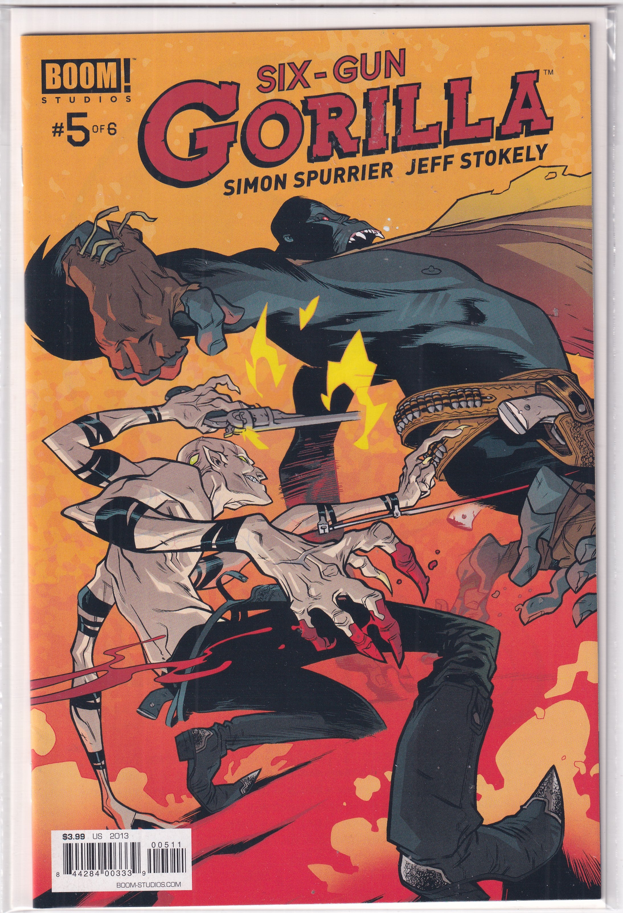 SIX-GUN GORILLA #5 - Slab City Comics