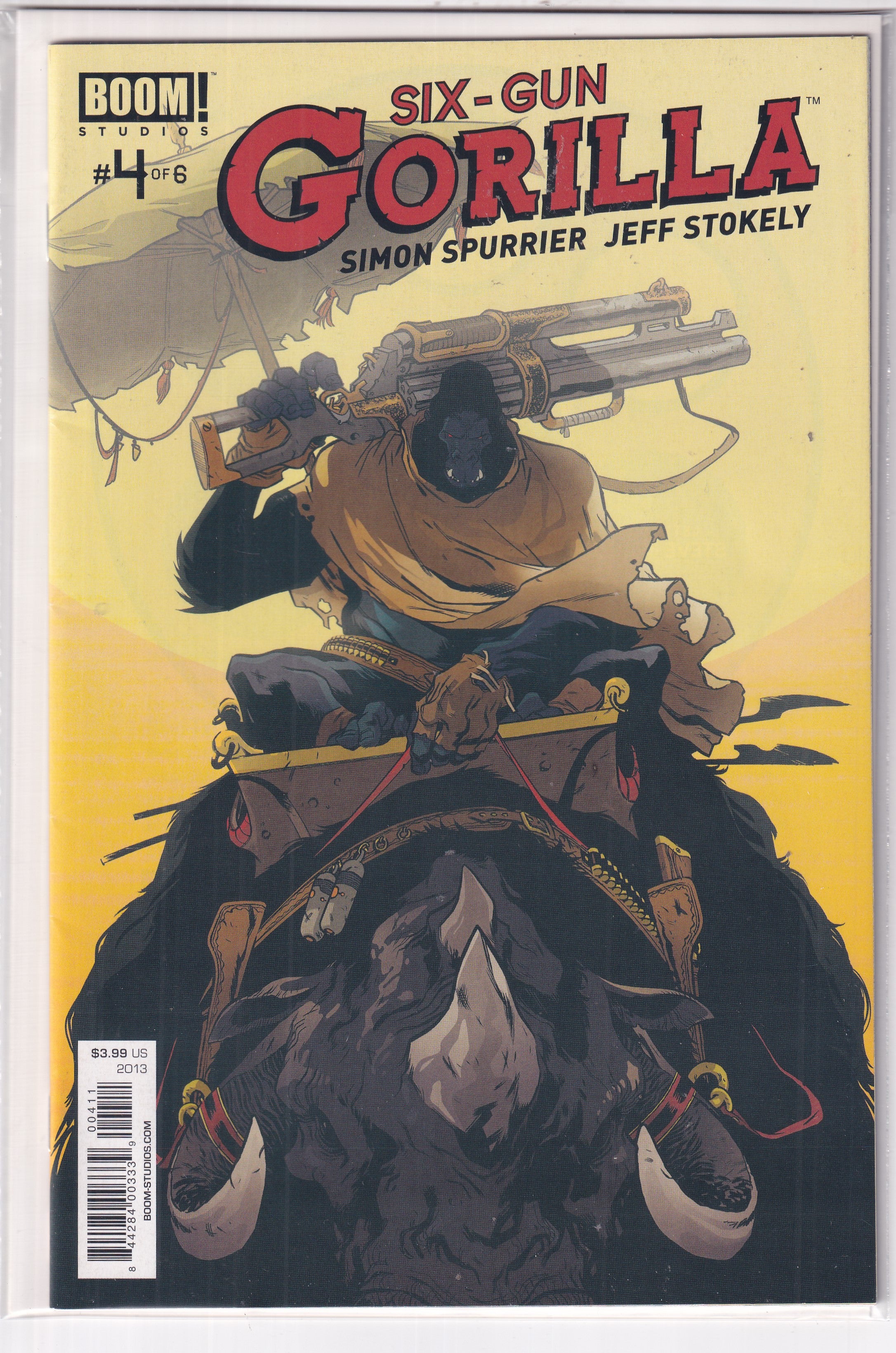 SIX-GUN GORILLA #4 - Slab City Comics
