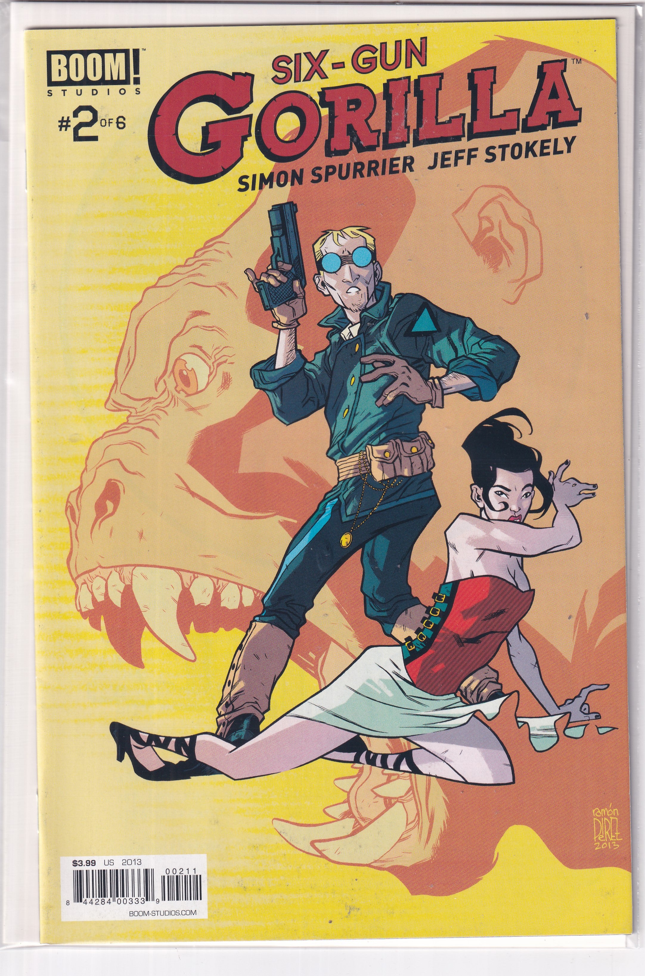 SIX-GUN GORILLA #2 - Slab City Comics