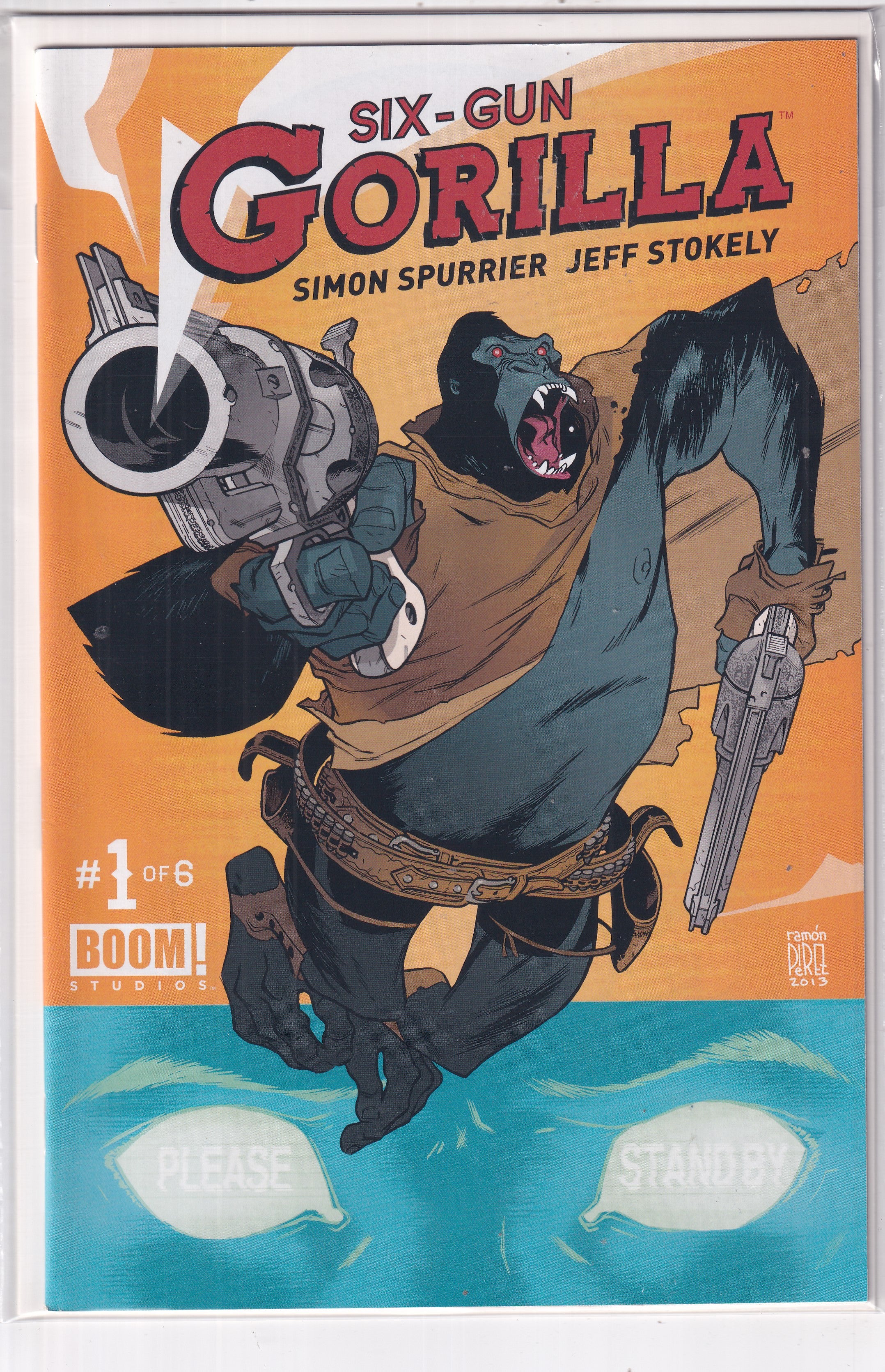 SIX-GUN GORILLA #1 - Slab City Comics