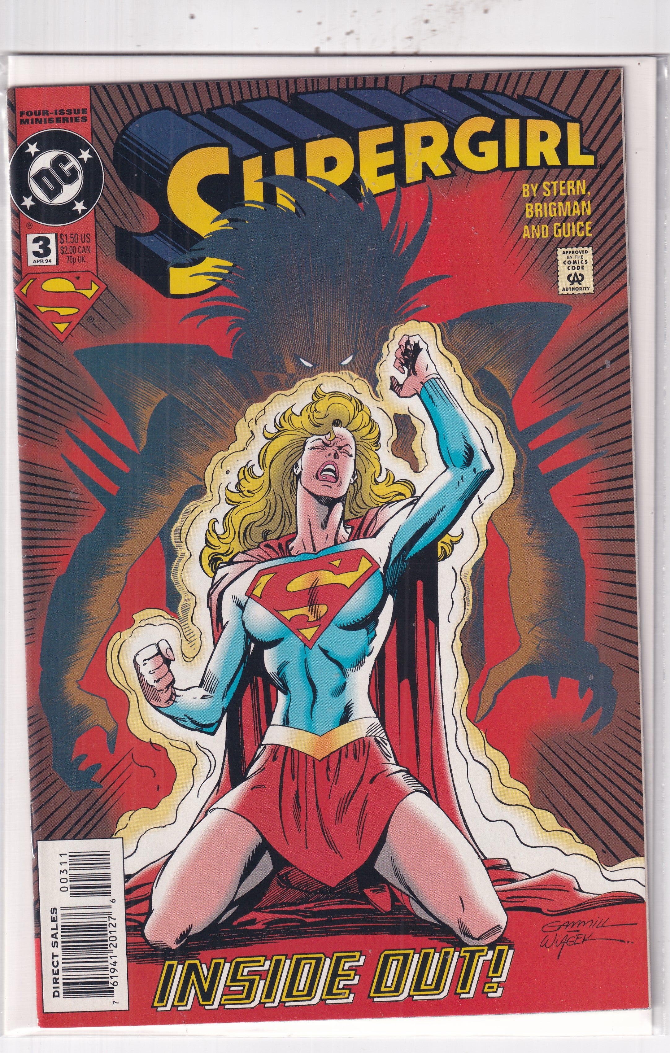 SUPERGIRL #3 - Slab City Comics