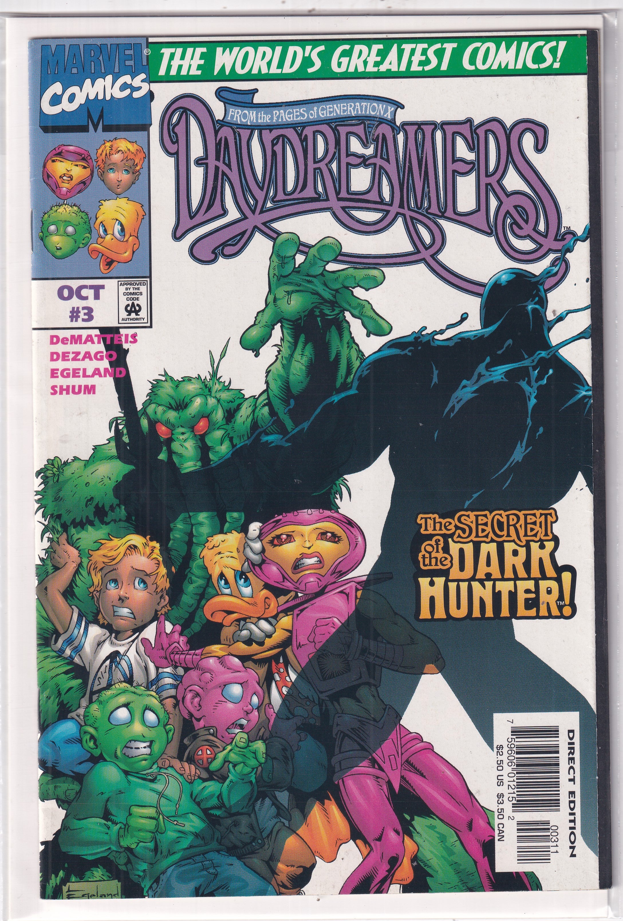 DAYDREAMERS #3 - Slab City Comics