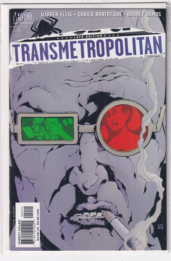 TRANSMETROPOLITAN #40 - Slab City Comics 