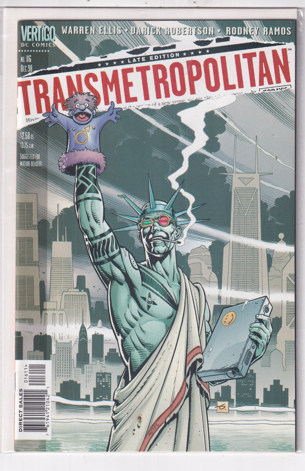 TRANSMETROPOLITAN #16 - Slab City Comics 