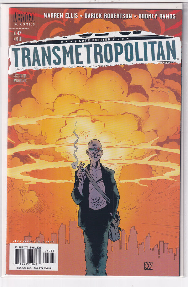 TRANSMETROPOLITAN #42 - Slab City Comics 