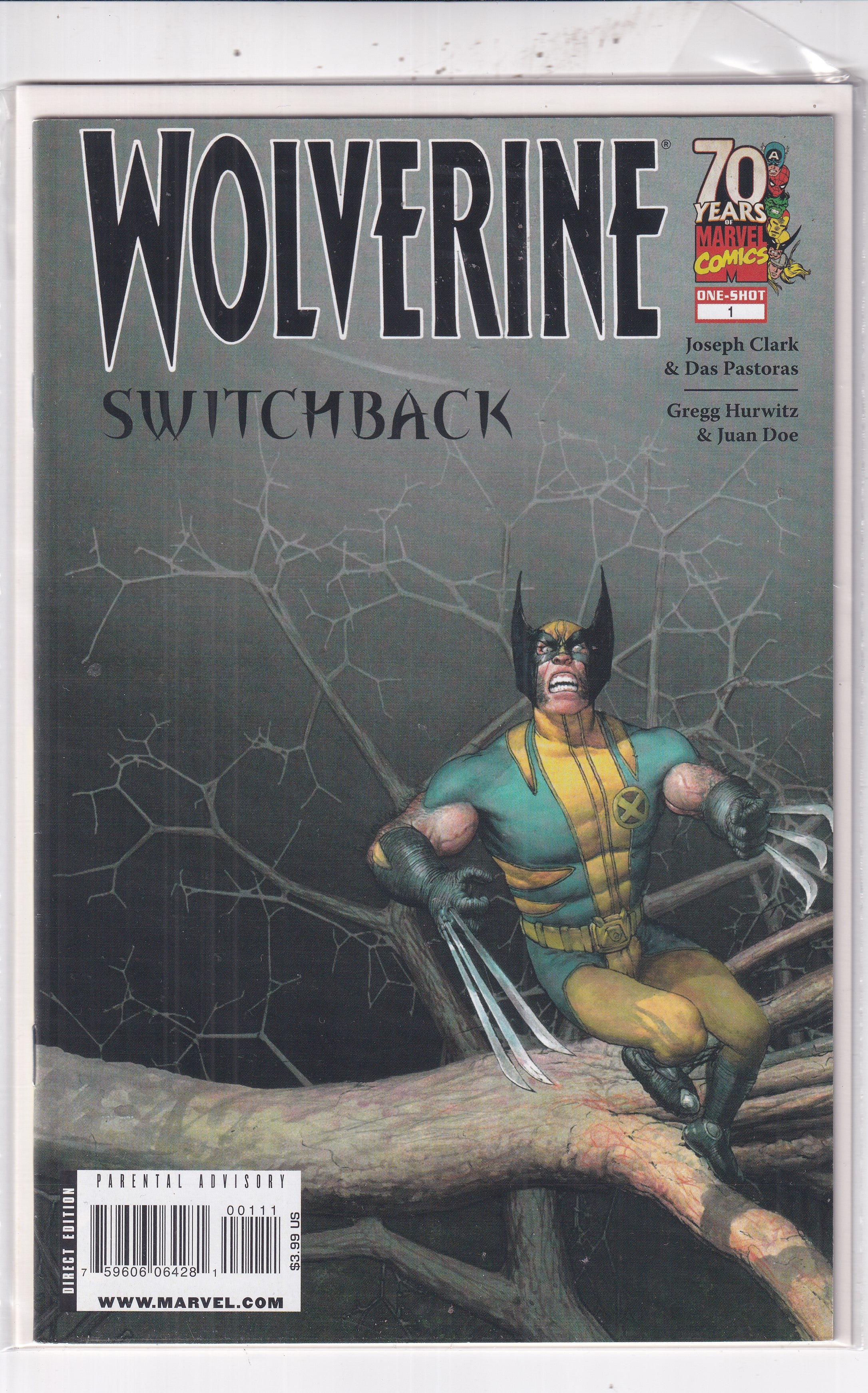 WOLVERINE SWITCHBACK ONE-SHOT - Slab City Comics