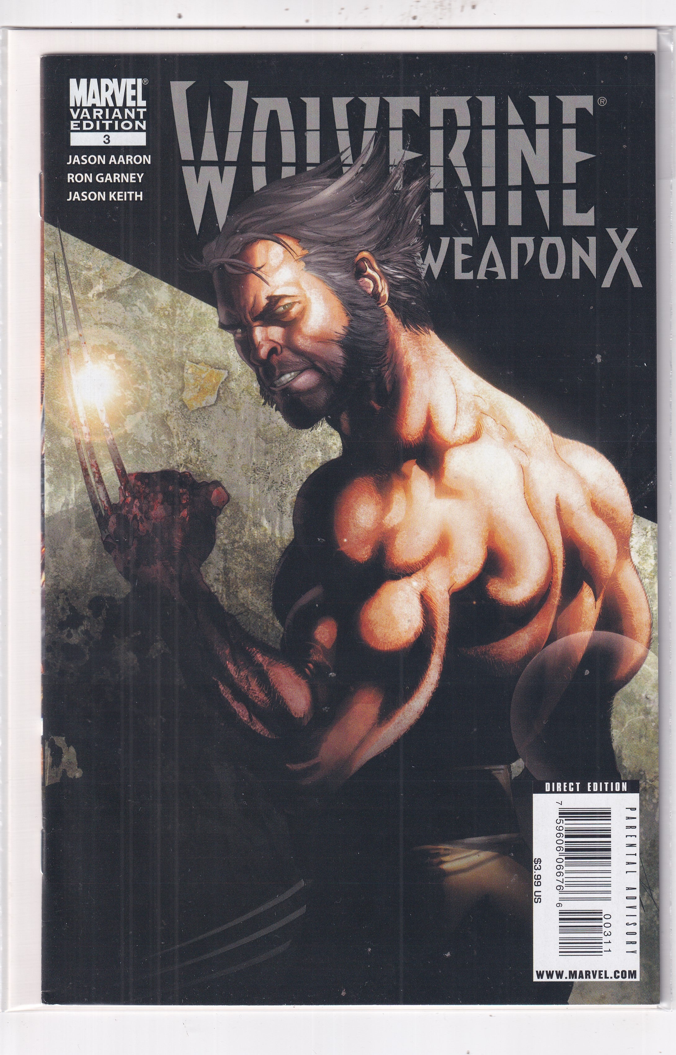 WOLVERINE WEAPON X #3 VARIANT - Slab City Comics