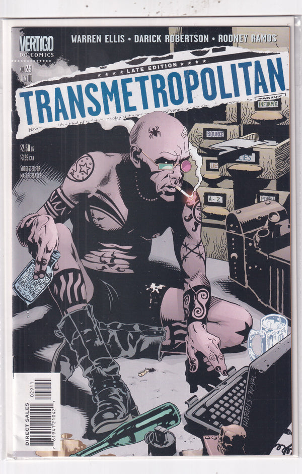 TRANSMETROPOLITAN #29 - Slab City Comics 