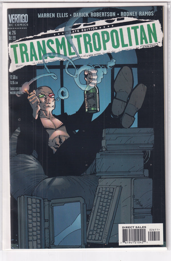 TRANSMETROPOLITAN #26 - Slab City Comics 