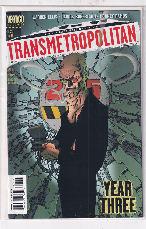 TRANSMETROPOLITAN #25 - Slab City Comics 