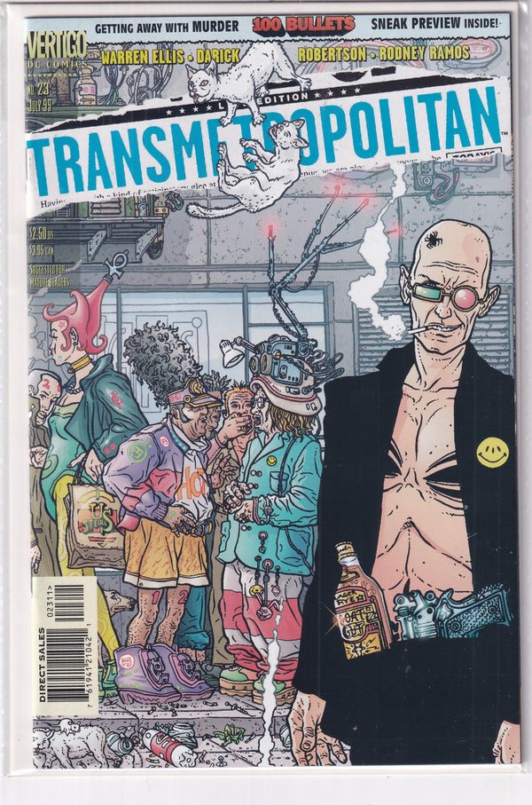 TRANSMETROPOLITAN #23 - Slab City Comics 