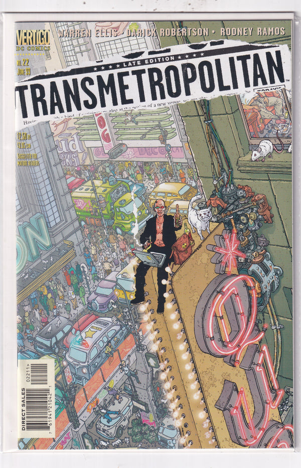 TRANSMETROPOLITAN #22 - Slab City Comics 