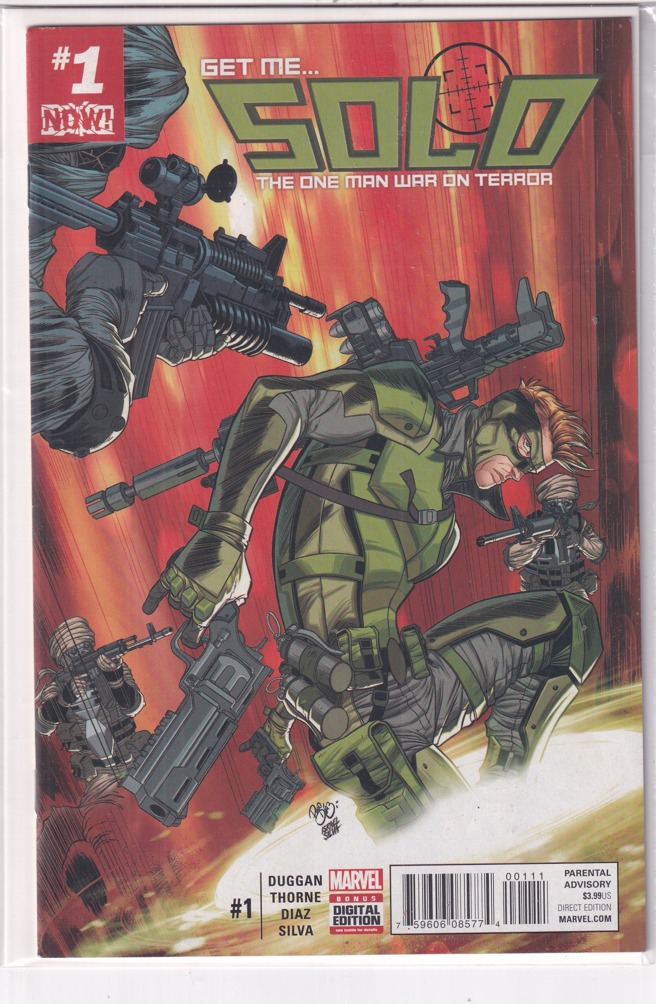 GET ME SOLO THE ONE MAN WAR ON TERROR #1 - Slab City Comics