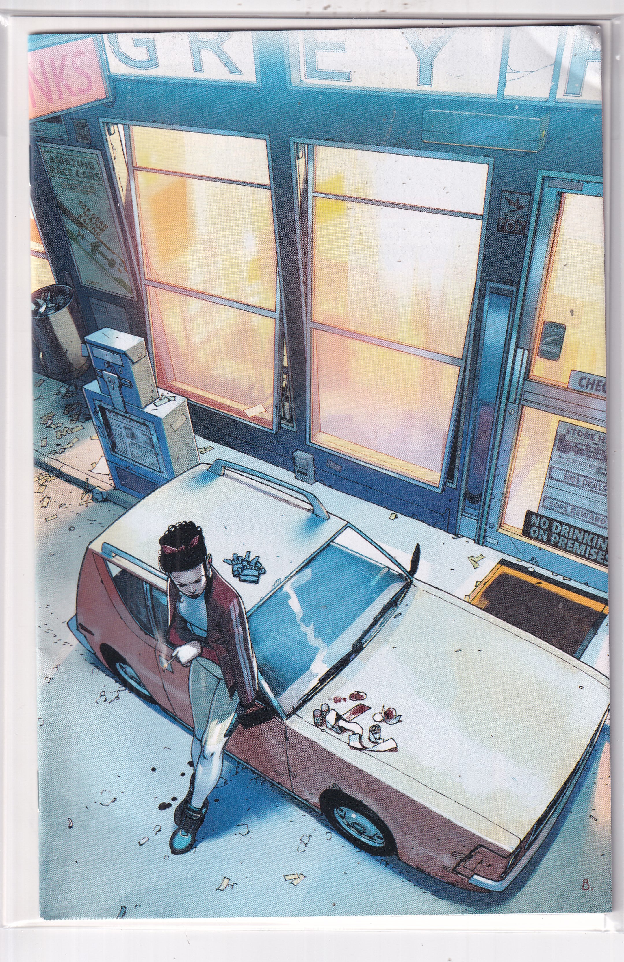 DEATH OR GLORY #2 VIRGIN VARIANT - Slab City Comics