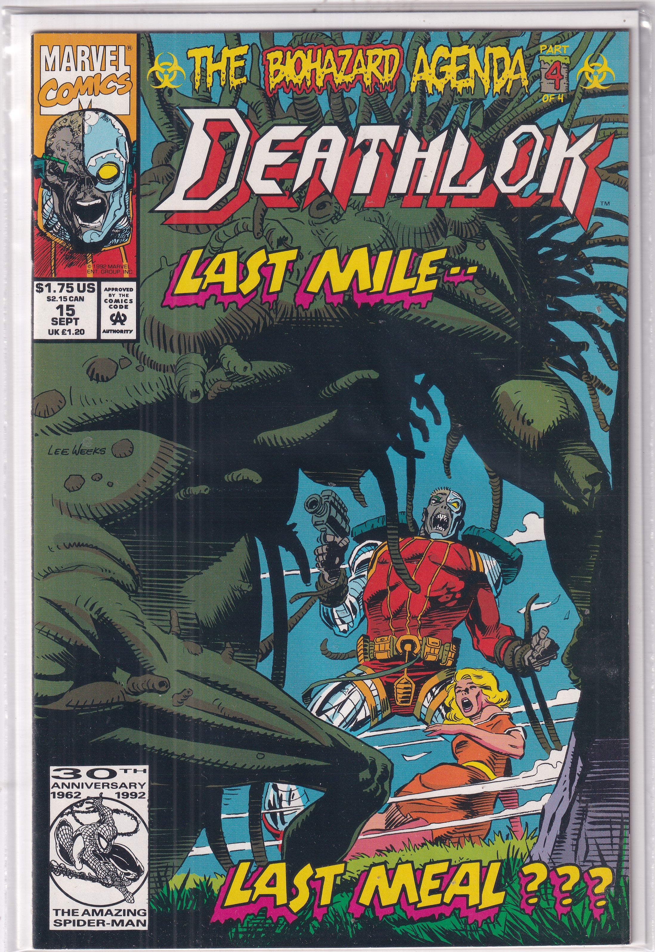 BIOHAZARD AGENDA DEATHLOK #15 - Slab City Comics