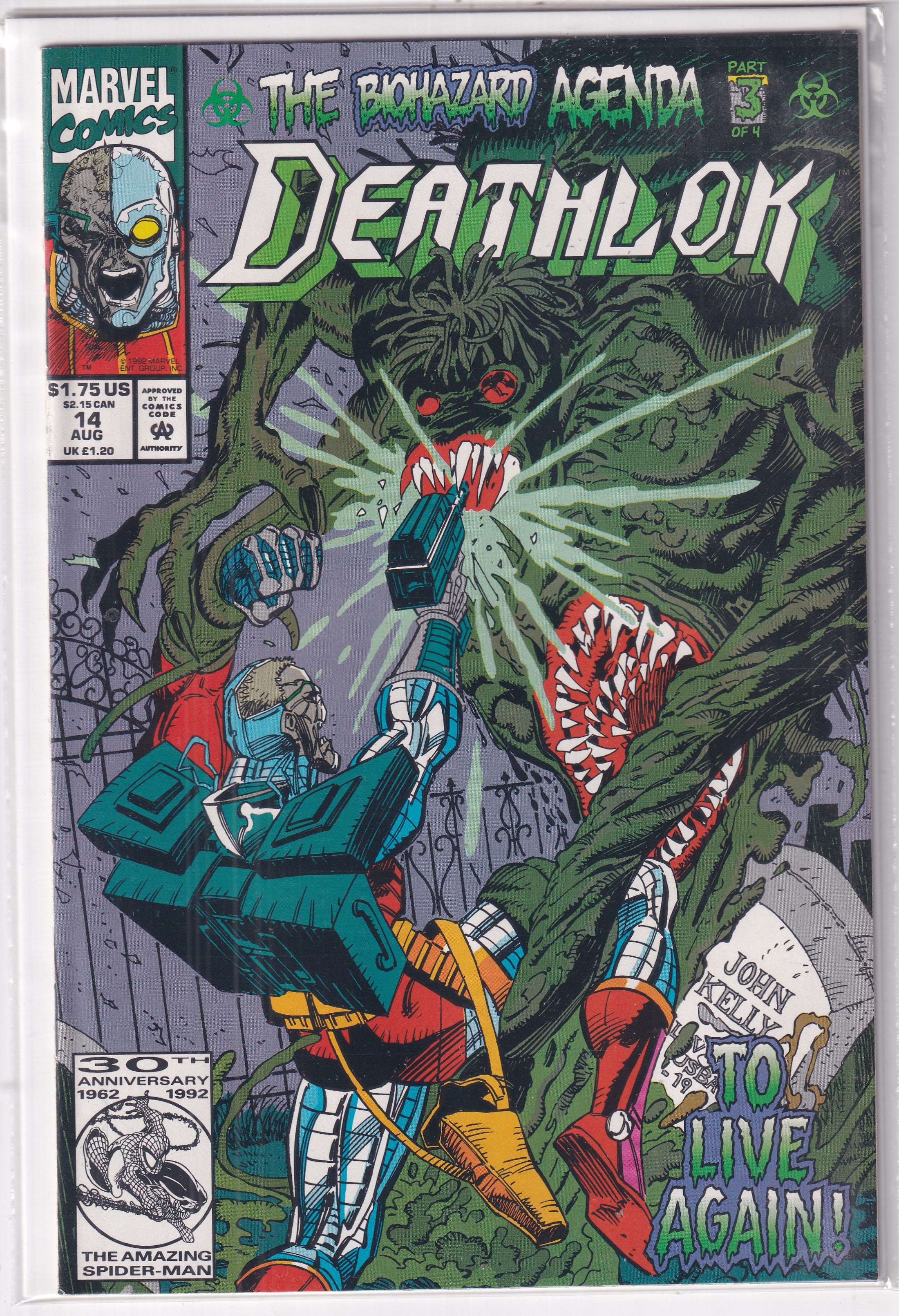BIOHAZARD AGENDA DEATHLOK #14 - Slab City Comics