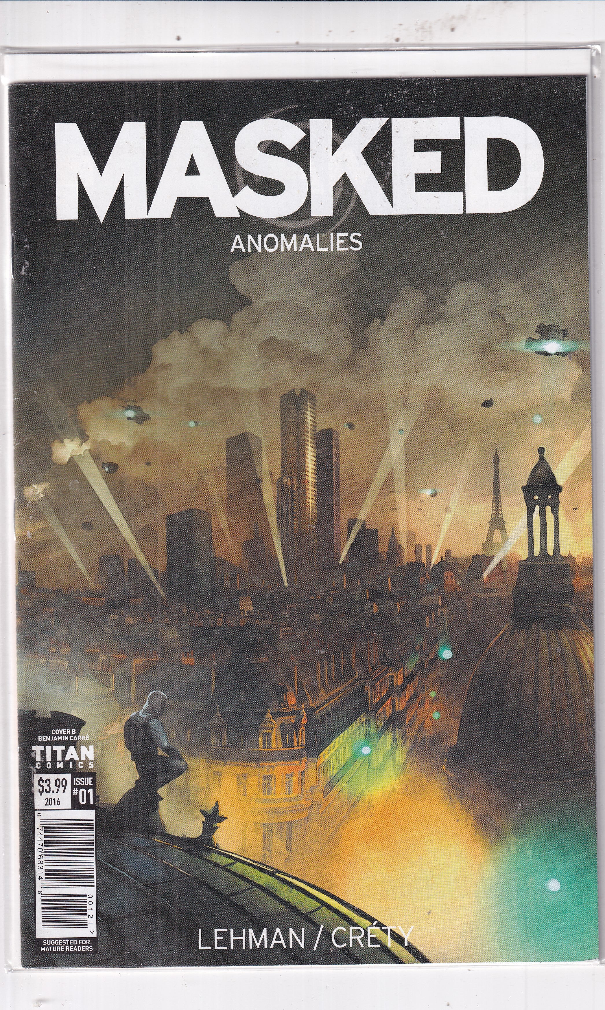MASKED ANOMALIES #1 - Slab City Comics